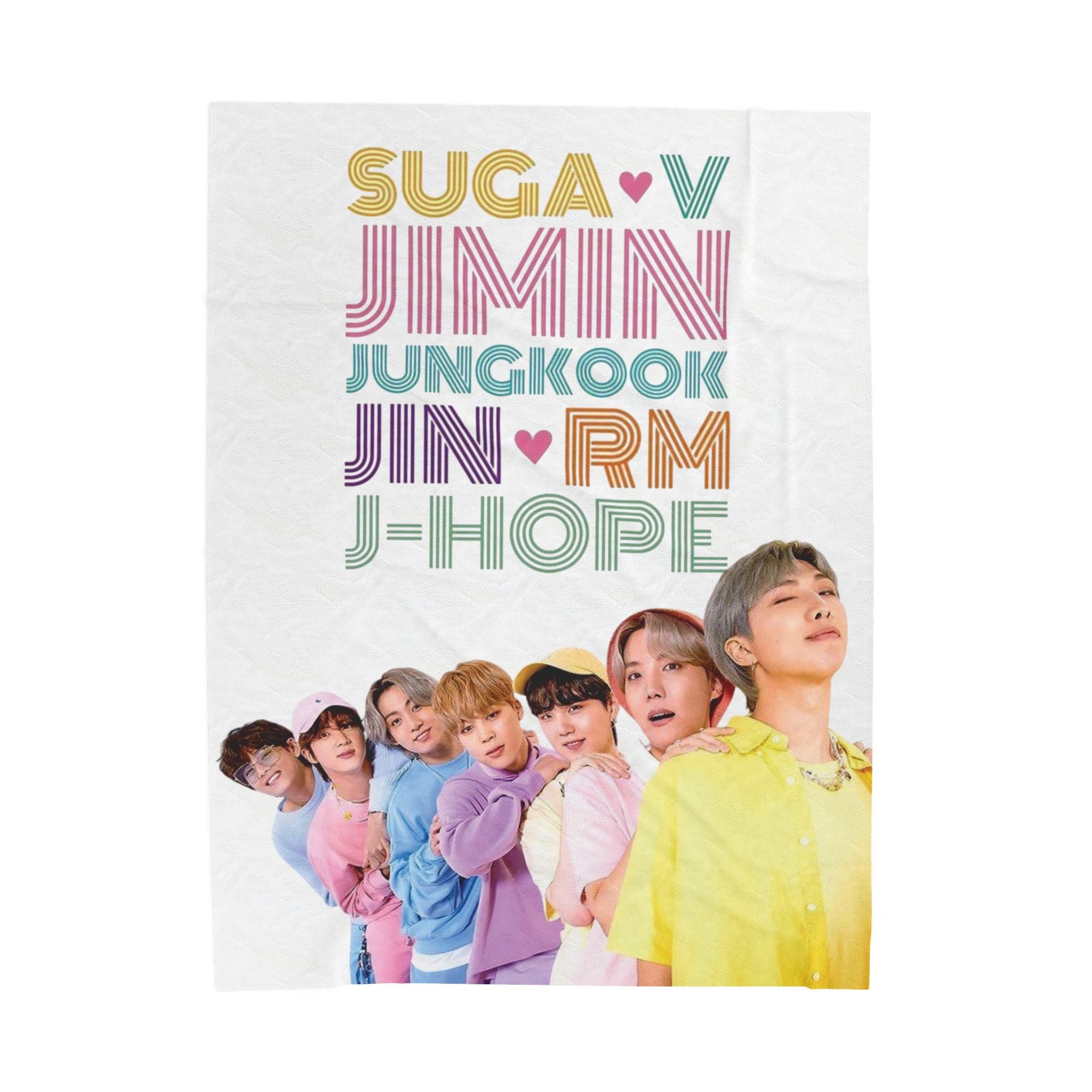 BTS Dynamite Era Blanket