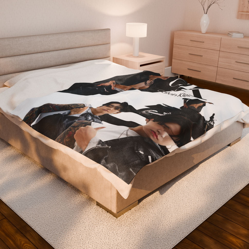 BTS Jungkook CK Blanket