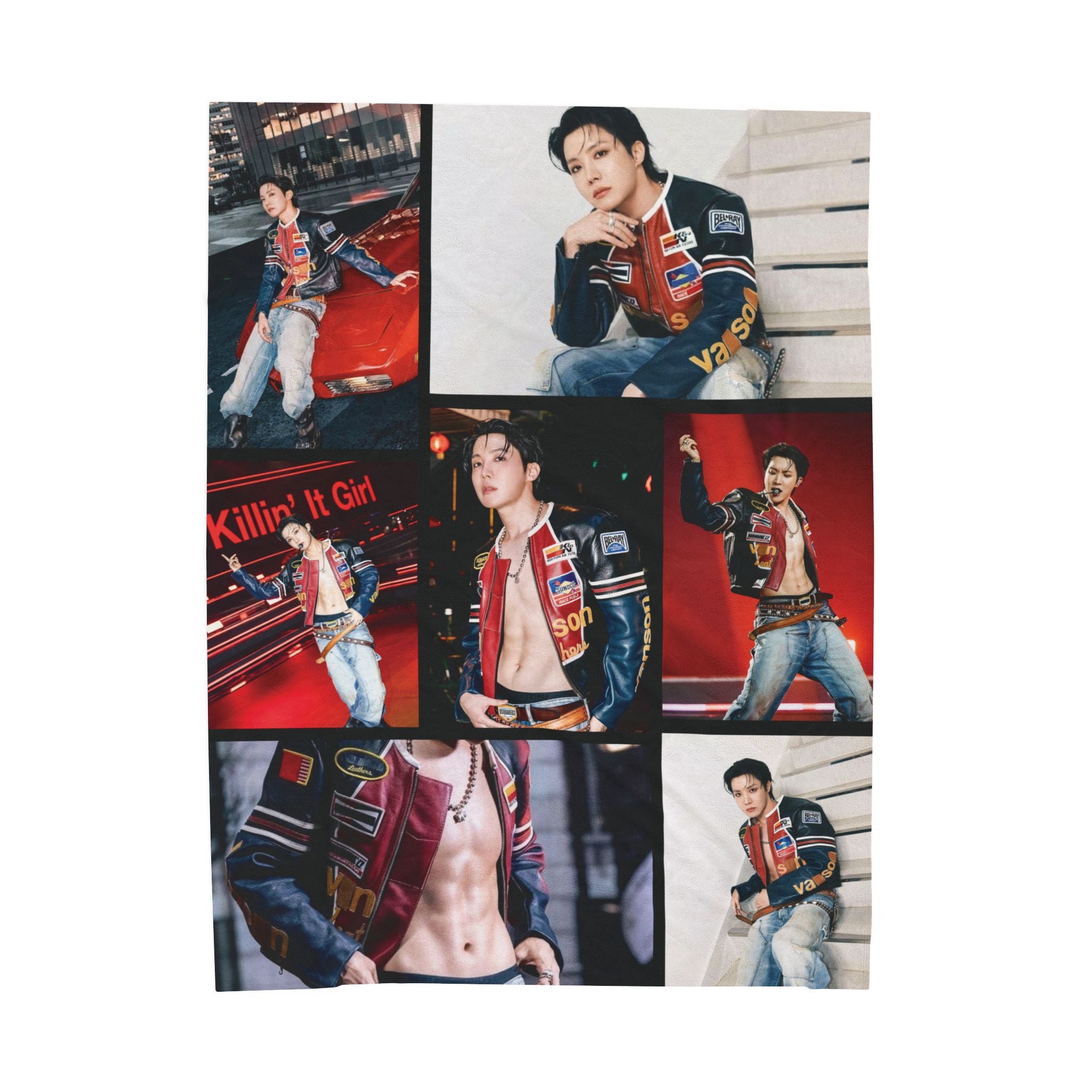 Jhope Killin it Girl Era Blanket