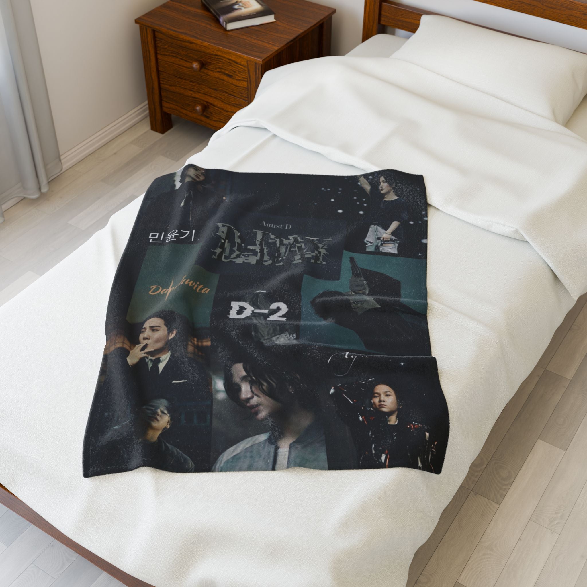BTS AgustD Blanket