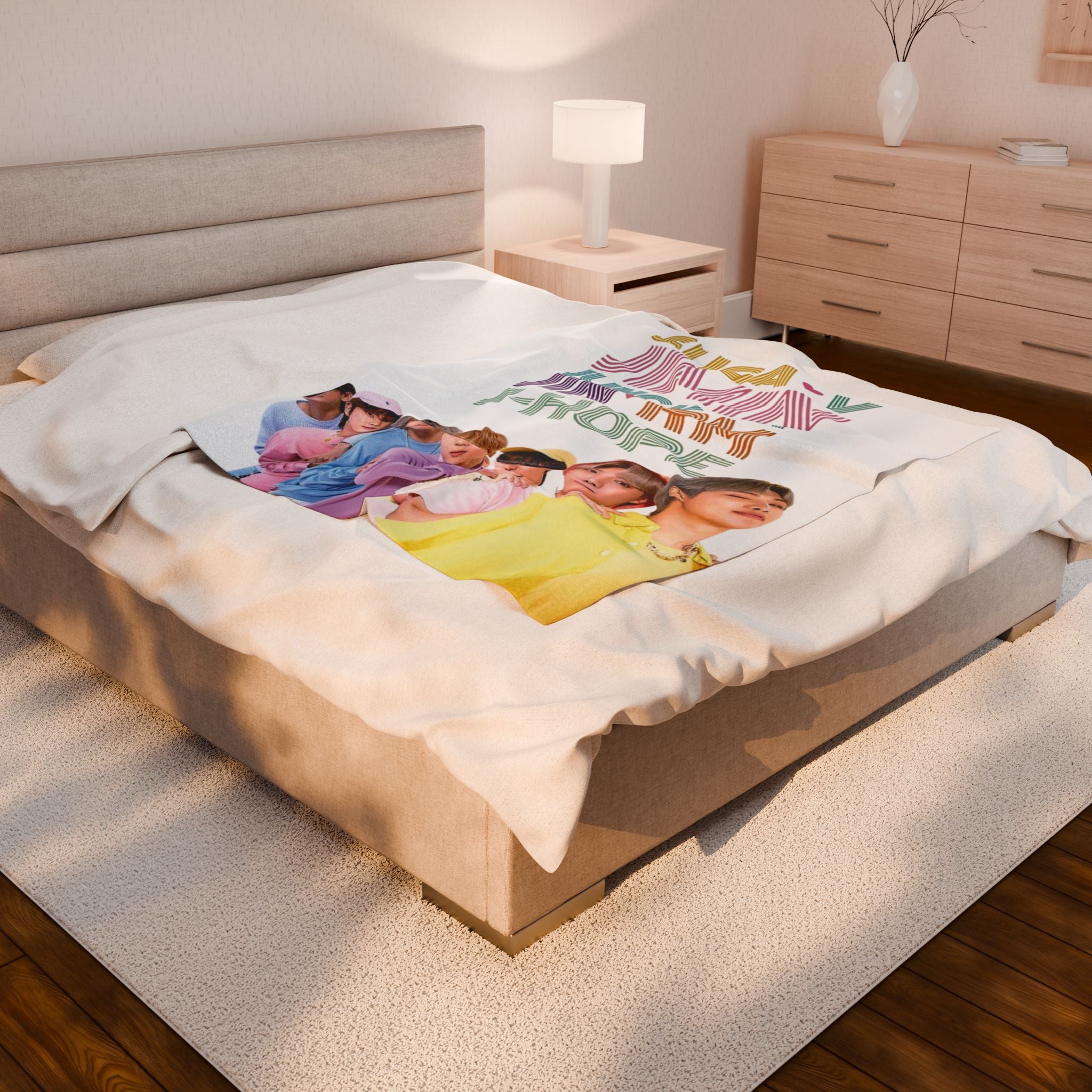 BTS Dynamite Era Blanket