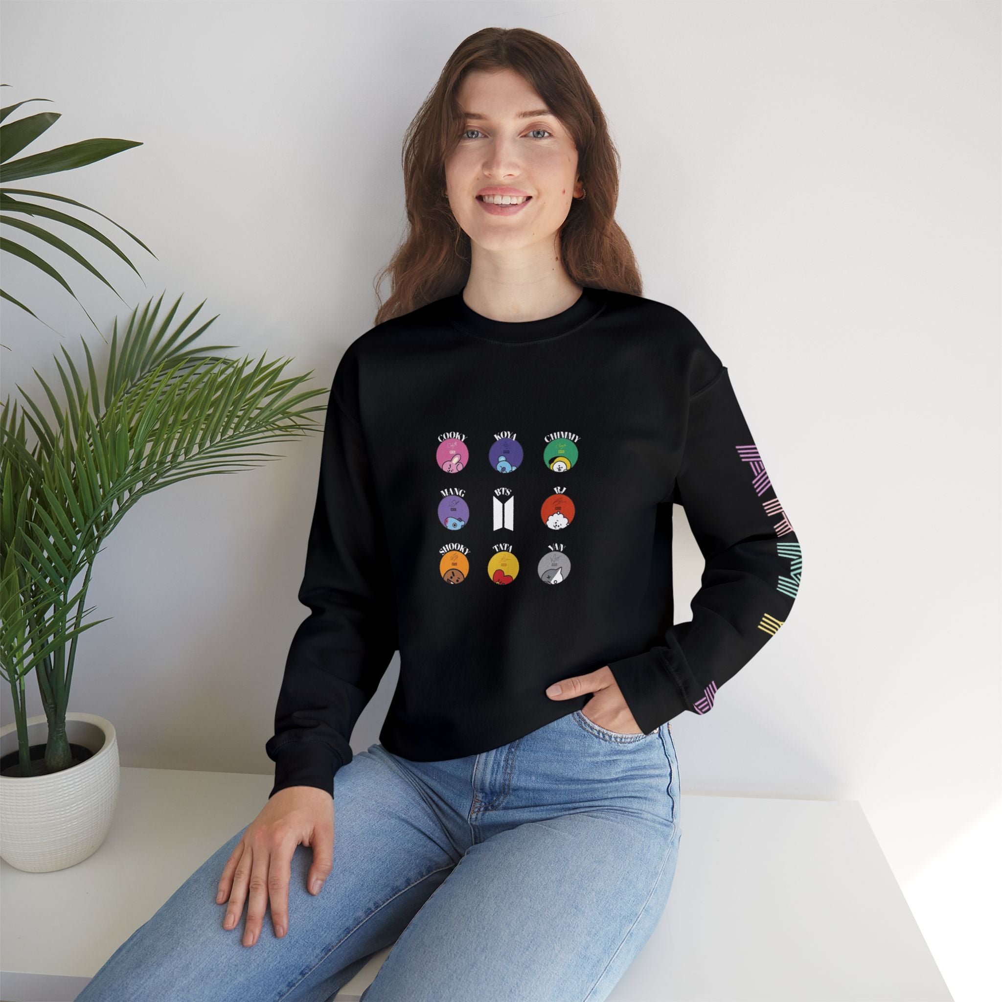 K-Pop ARMY BT21 Unisex Sweatshirt