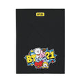 Kpop BT21 Blanket- black