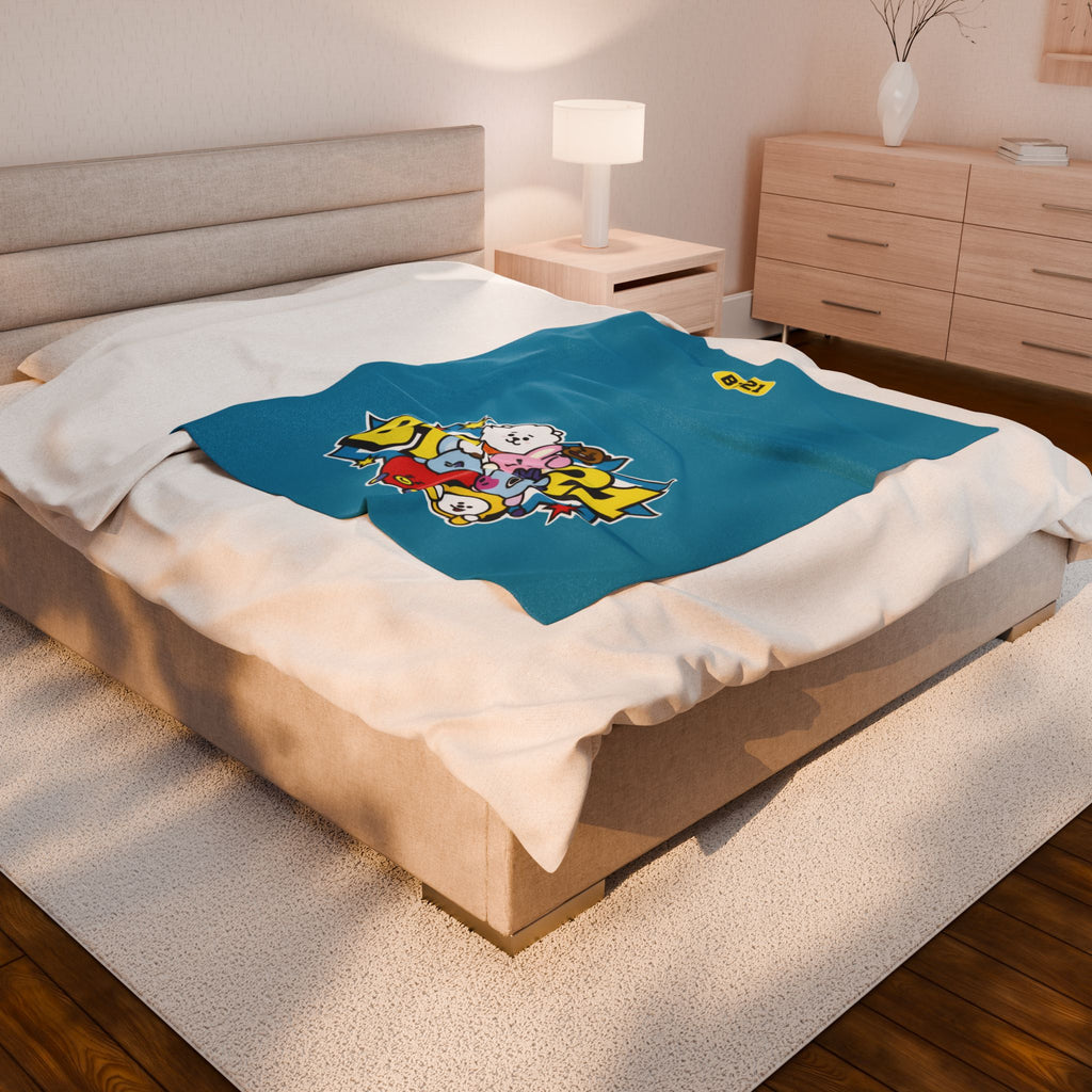 Kpop BT21 Blanket