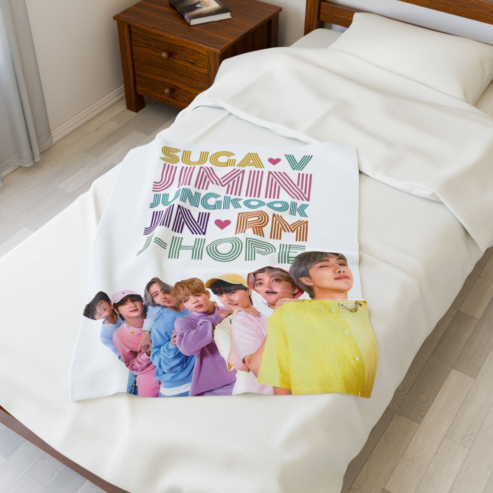 BTS Dynamite Era Blanket