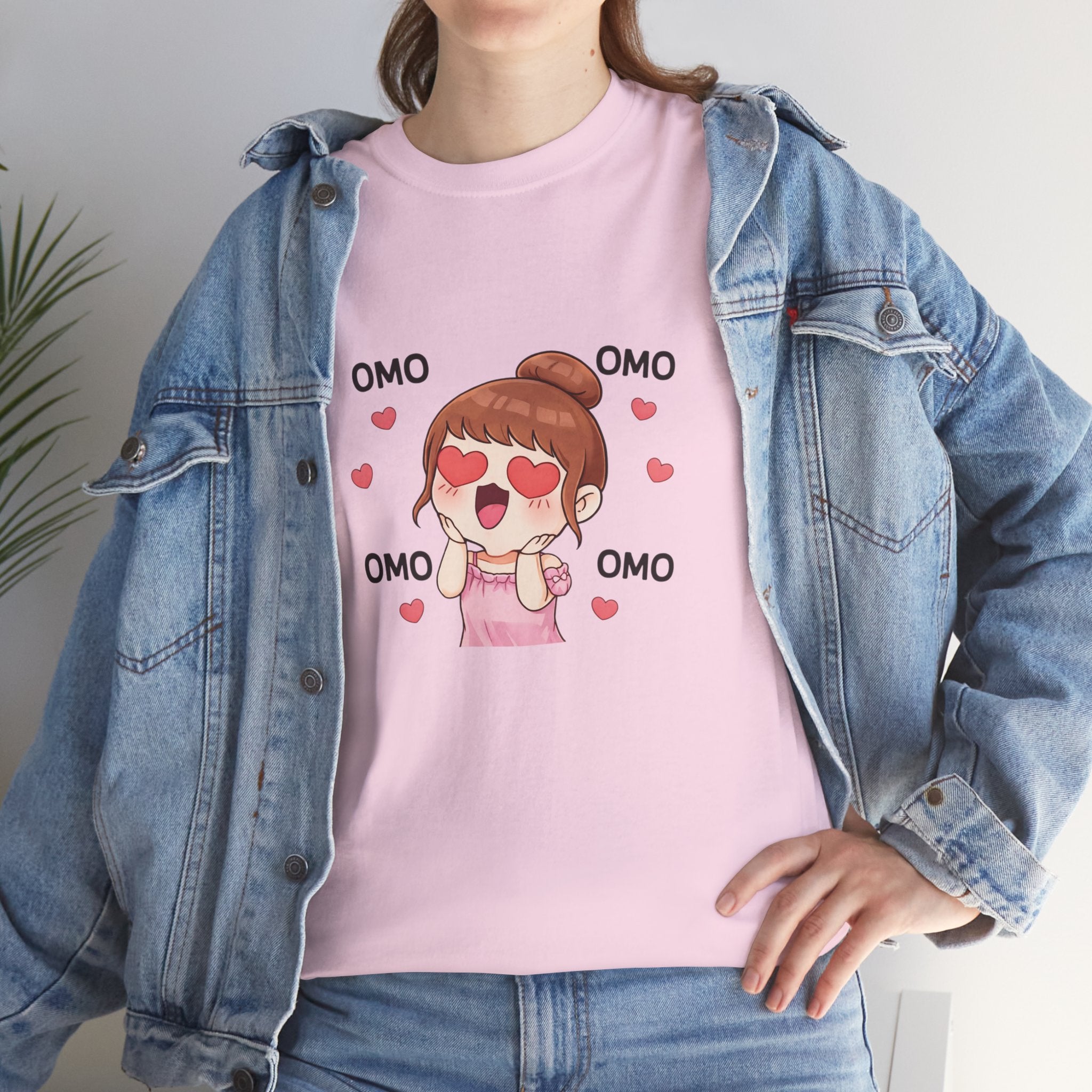 OMO Heart Eyes Girl Unisex T-Shirt