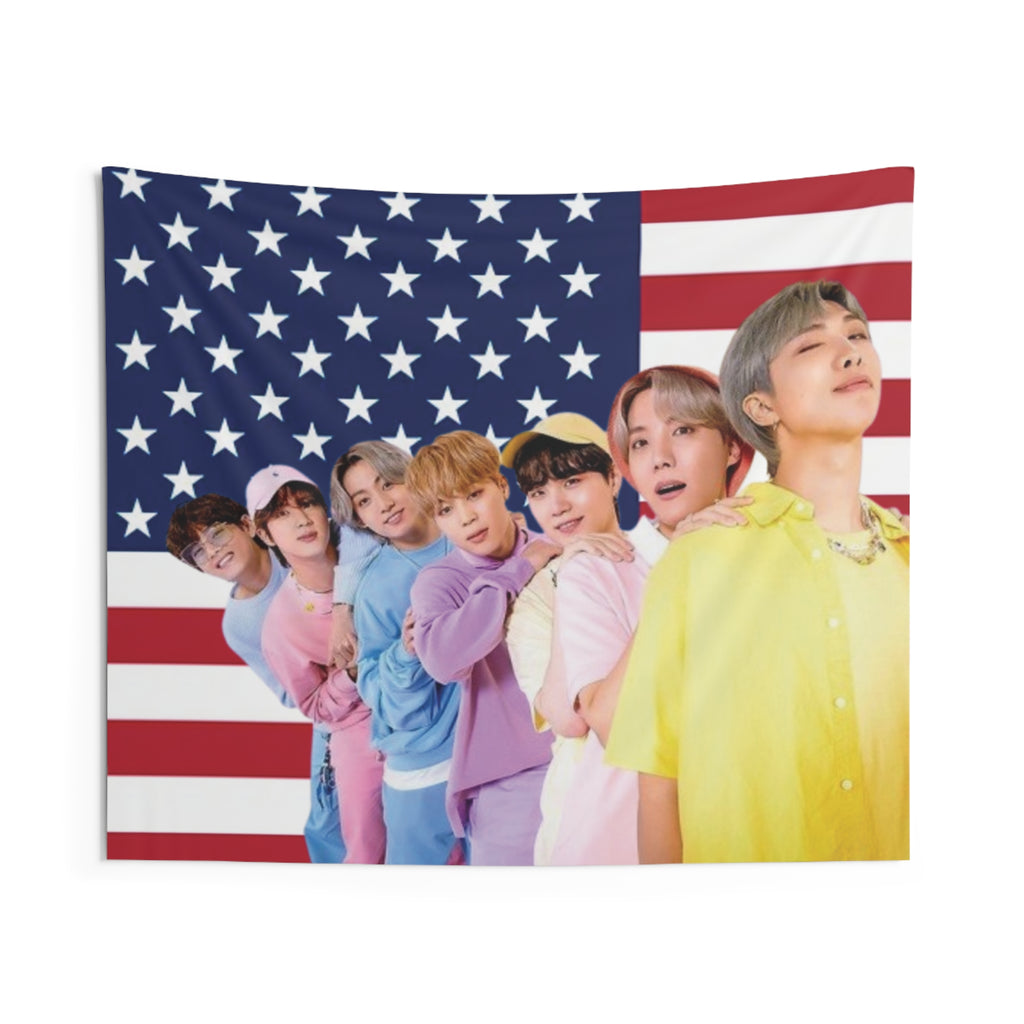 BTS American Flag