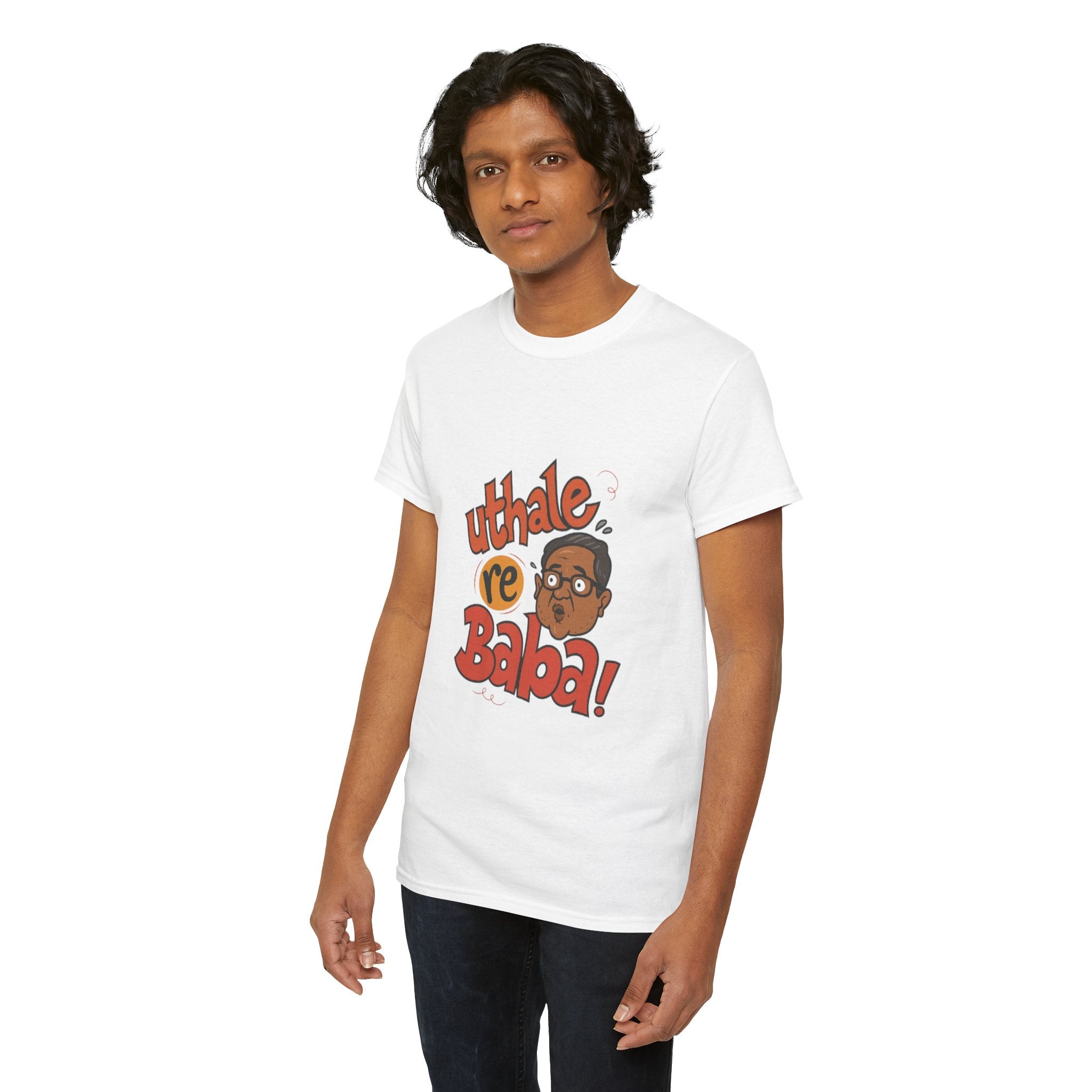 Uthale Re Baba- Baburau Meme Unisex Tshirt