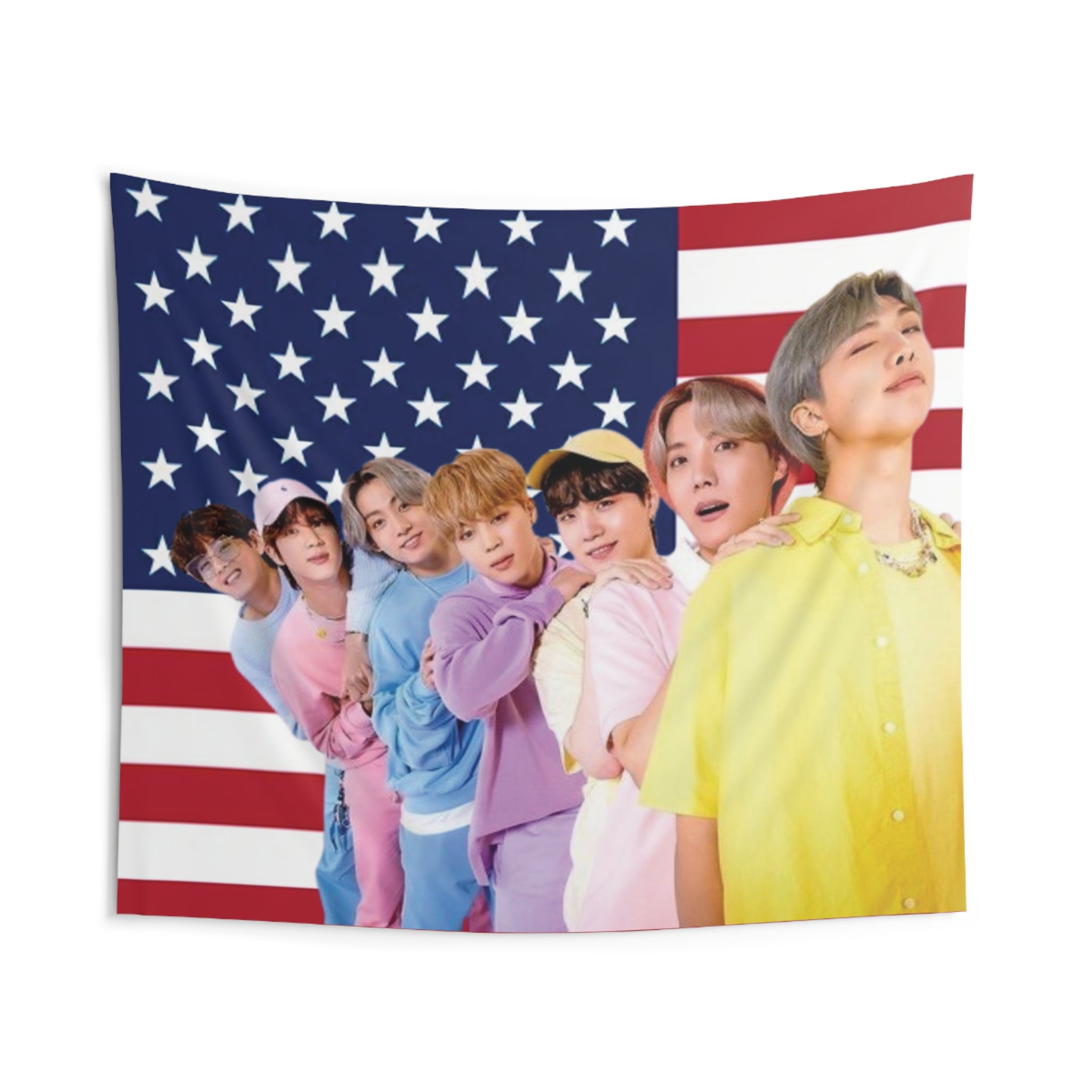 BTS American Flag
