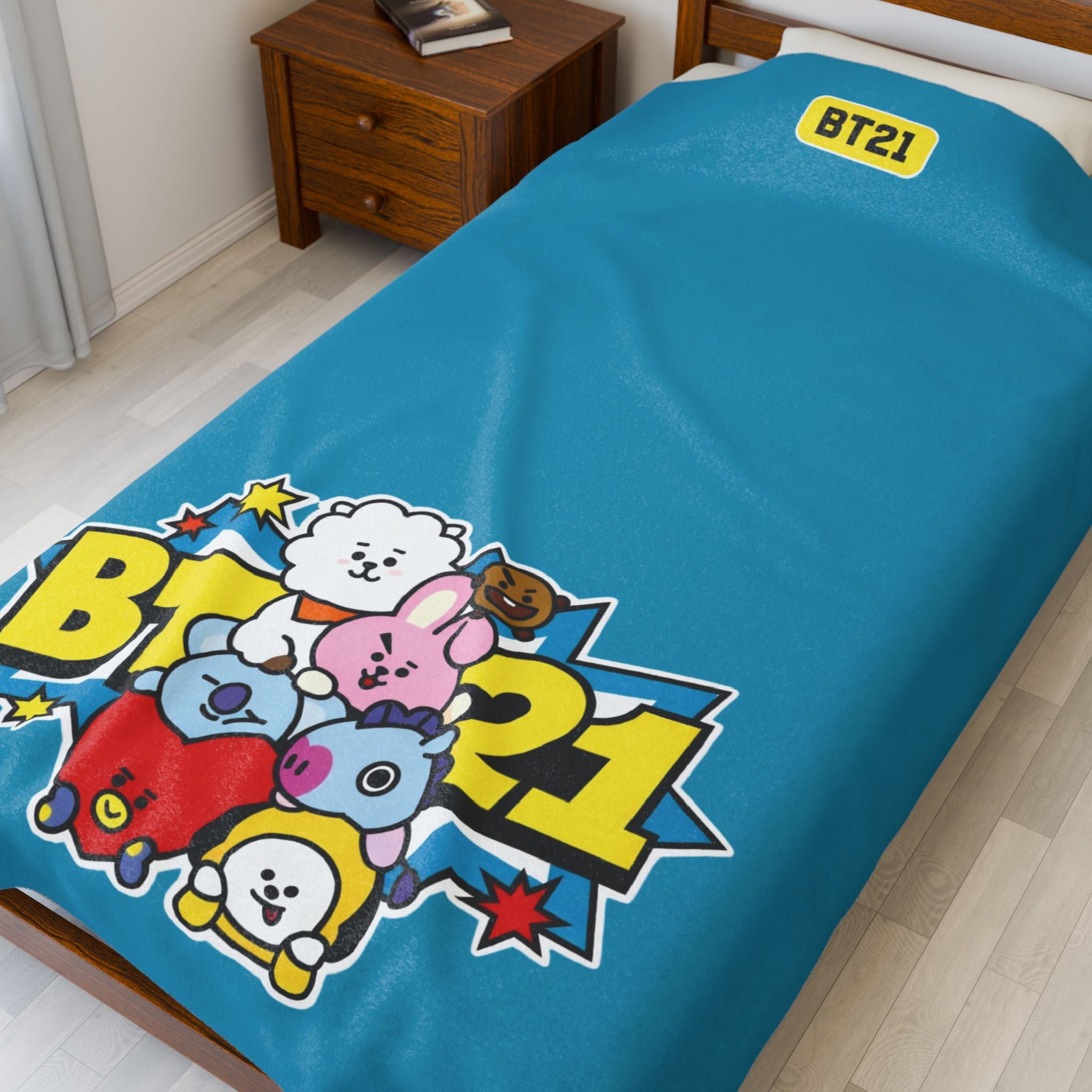 Kpop BT21 Blanket