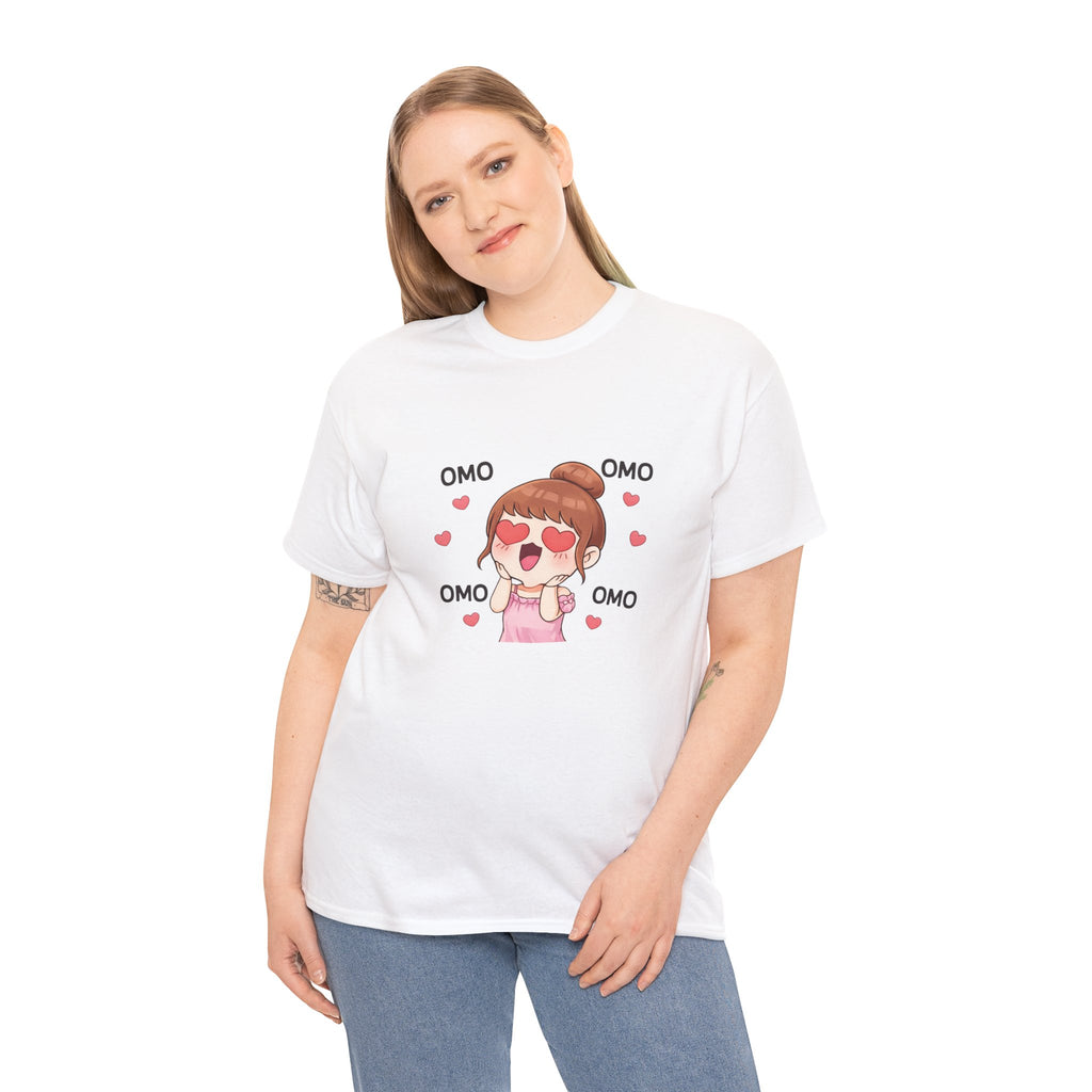 OMO Heart Eyes Girl Unisex T-Shirt