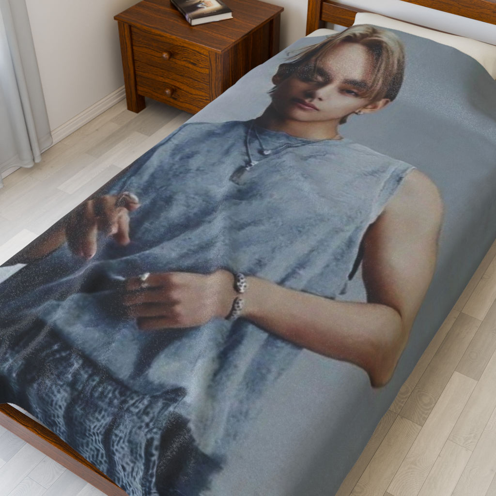 BTS Taehyung Layover Blanket