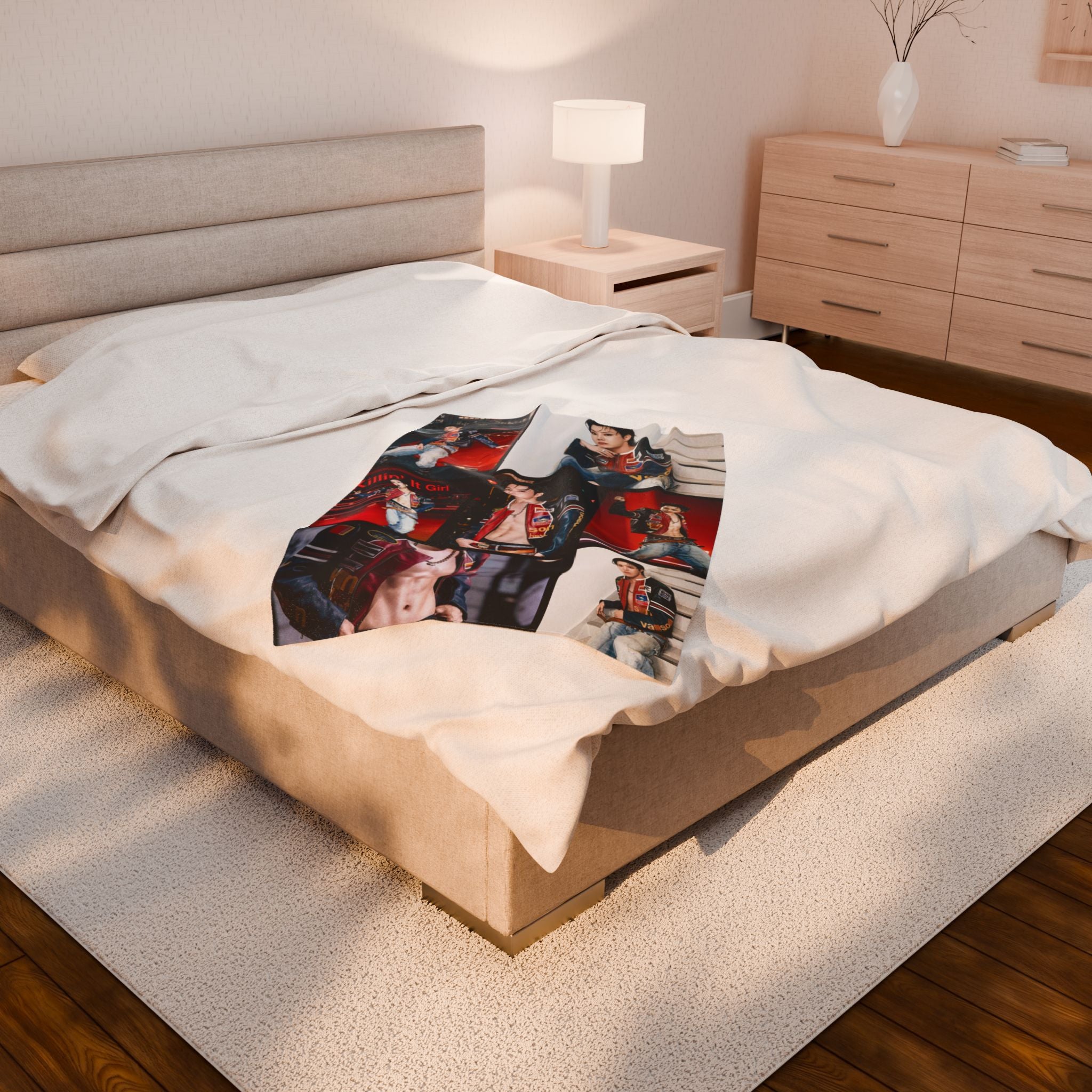 Jhope Killin it Girl Era Blanket