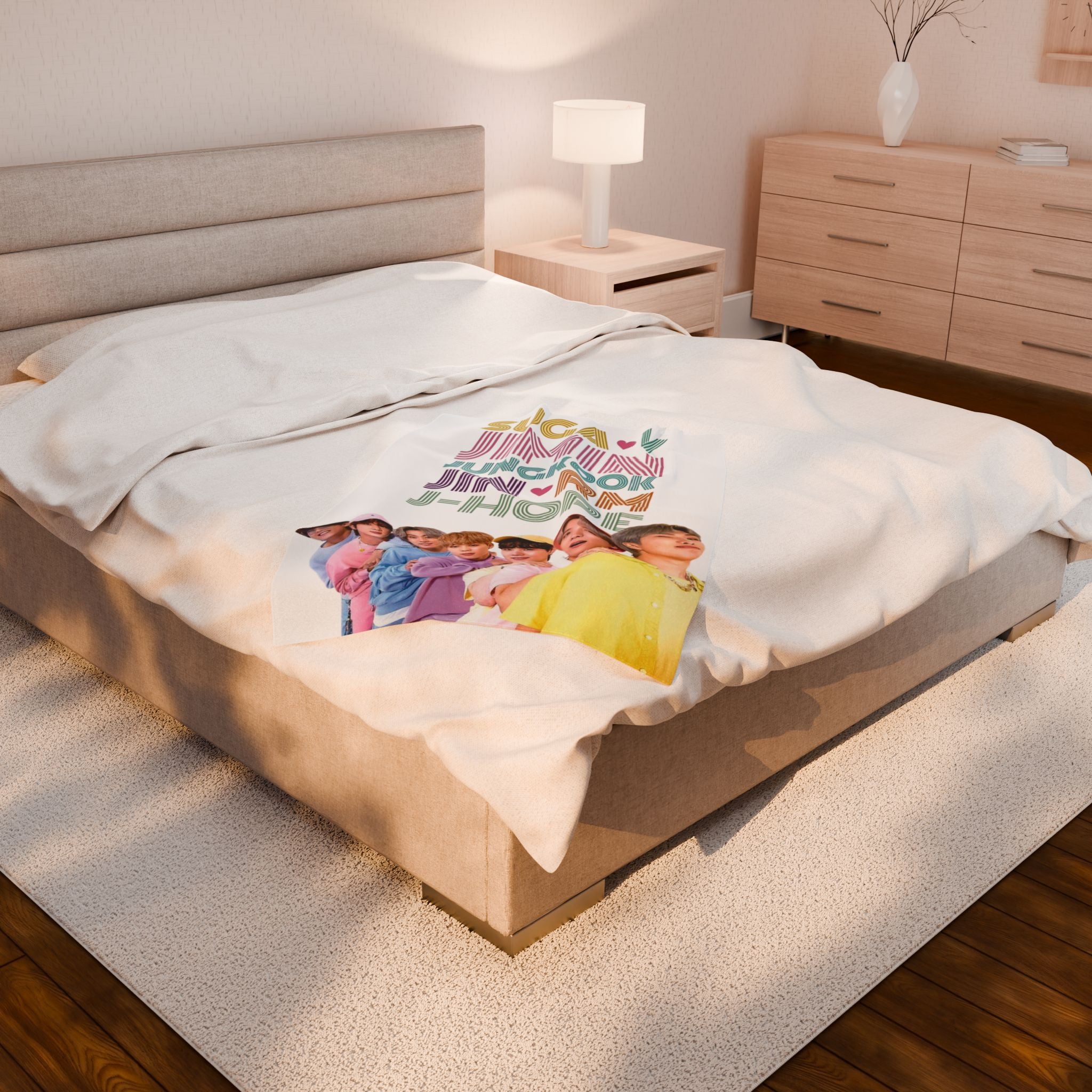 BTS Dynamite Era Blanket