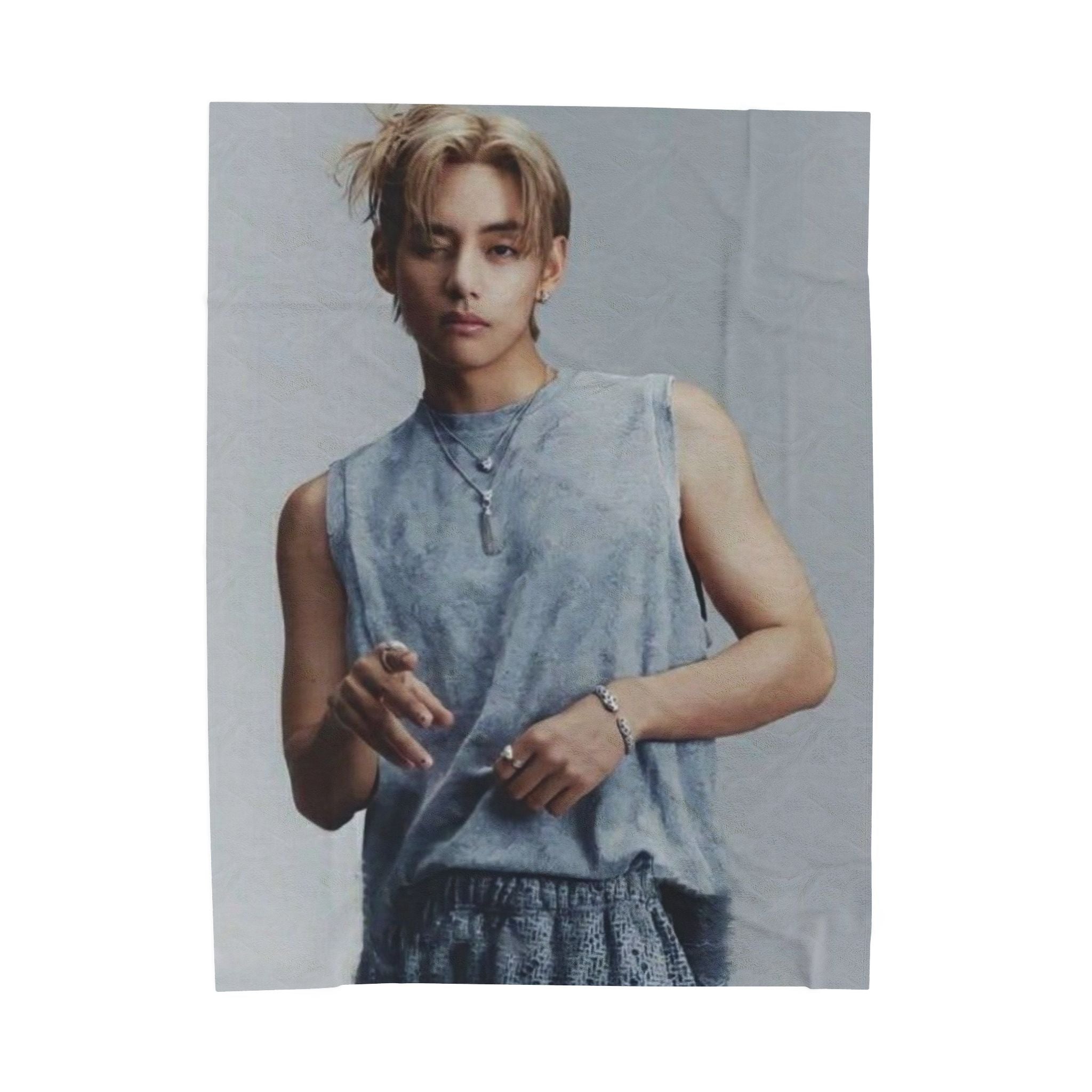 BTS Taehyung Layover Blanket