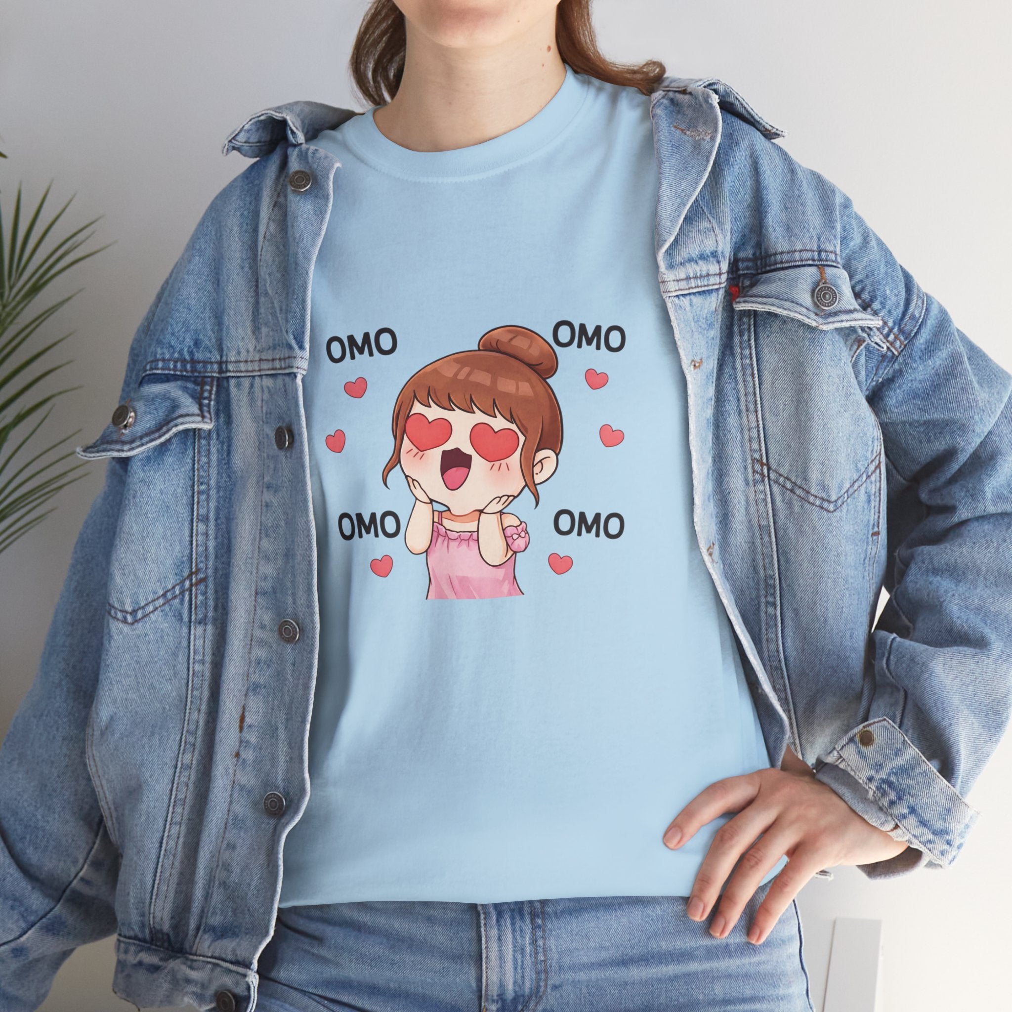 OMO Heart Eyes Girl Unisex T-Shirt