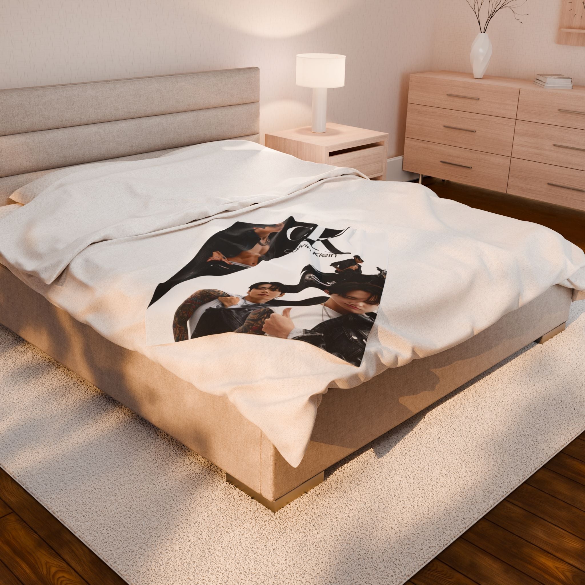 BTS Jungkook CK Blanket