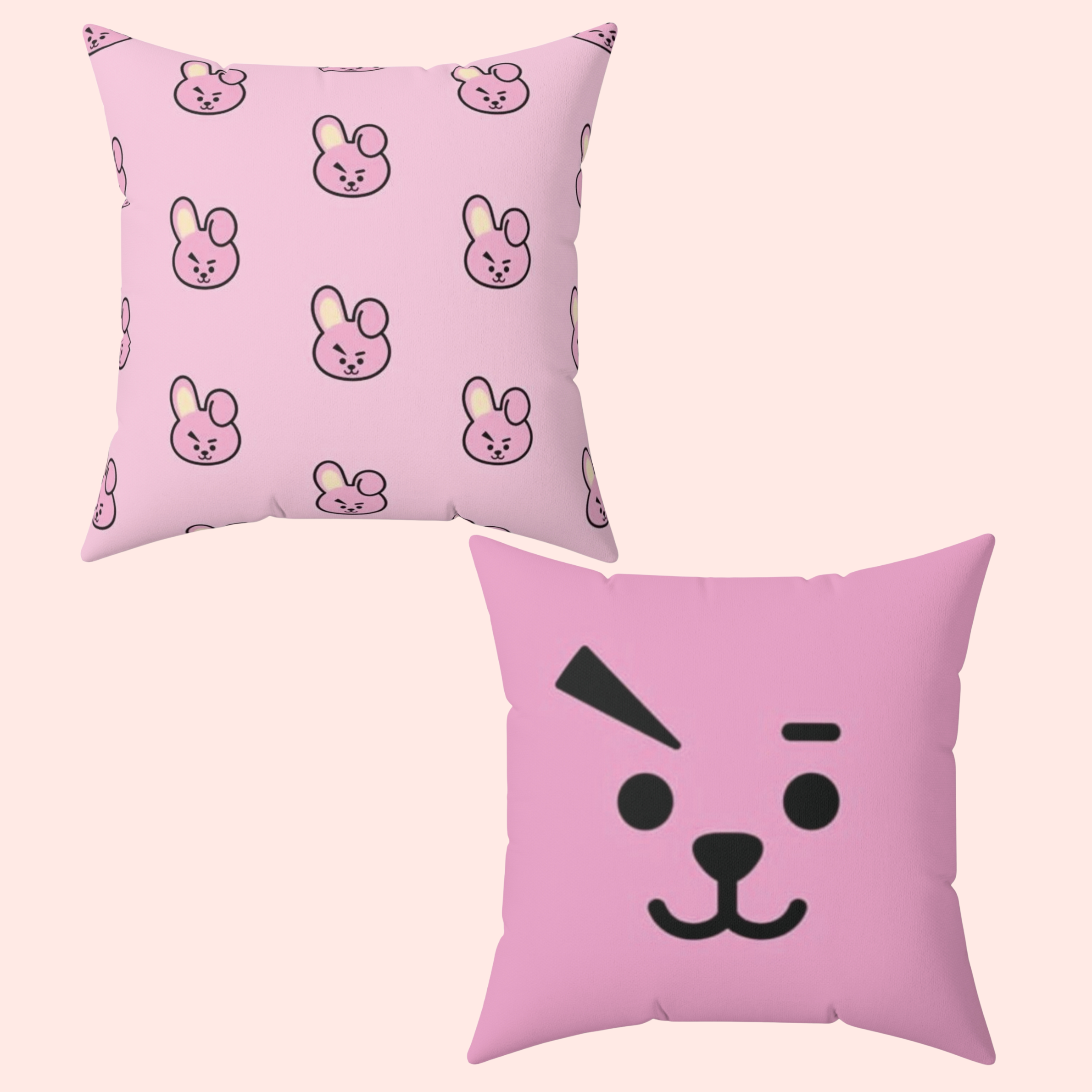 BT21 Cooky Double Sided Print Square Pillow