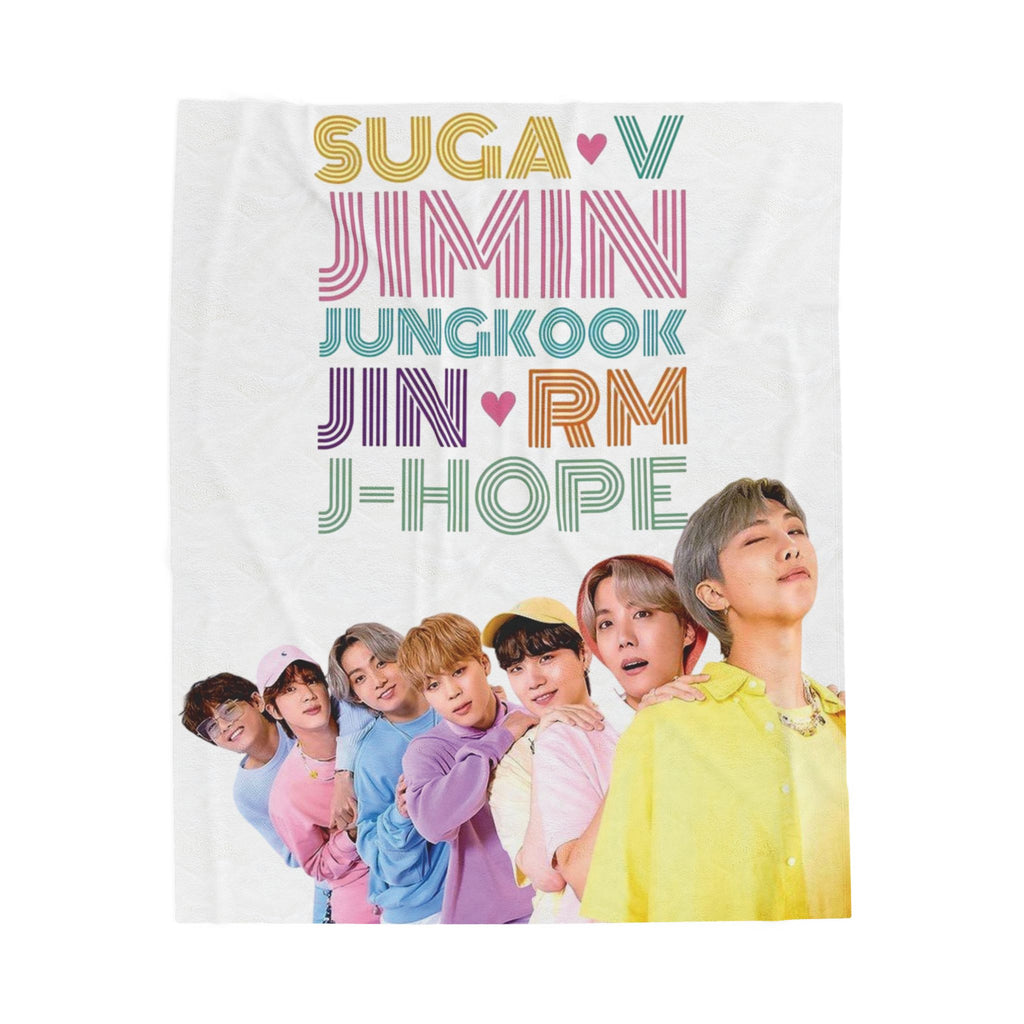 BTS Dynamite Era Blanket