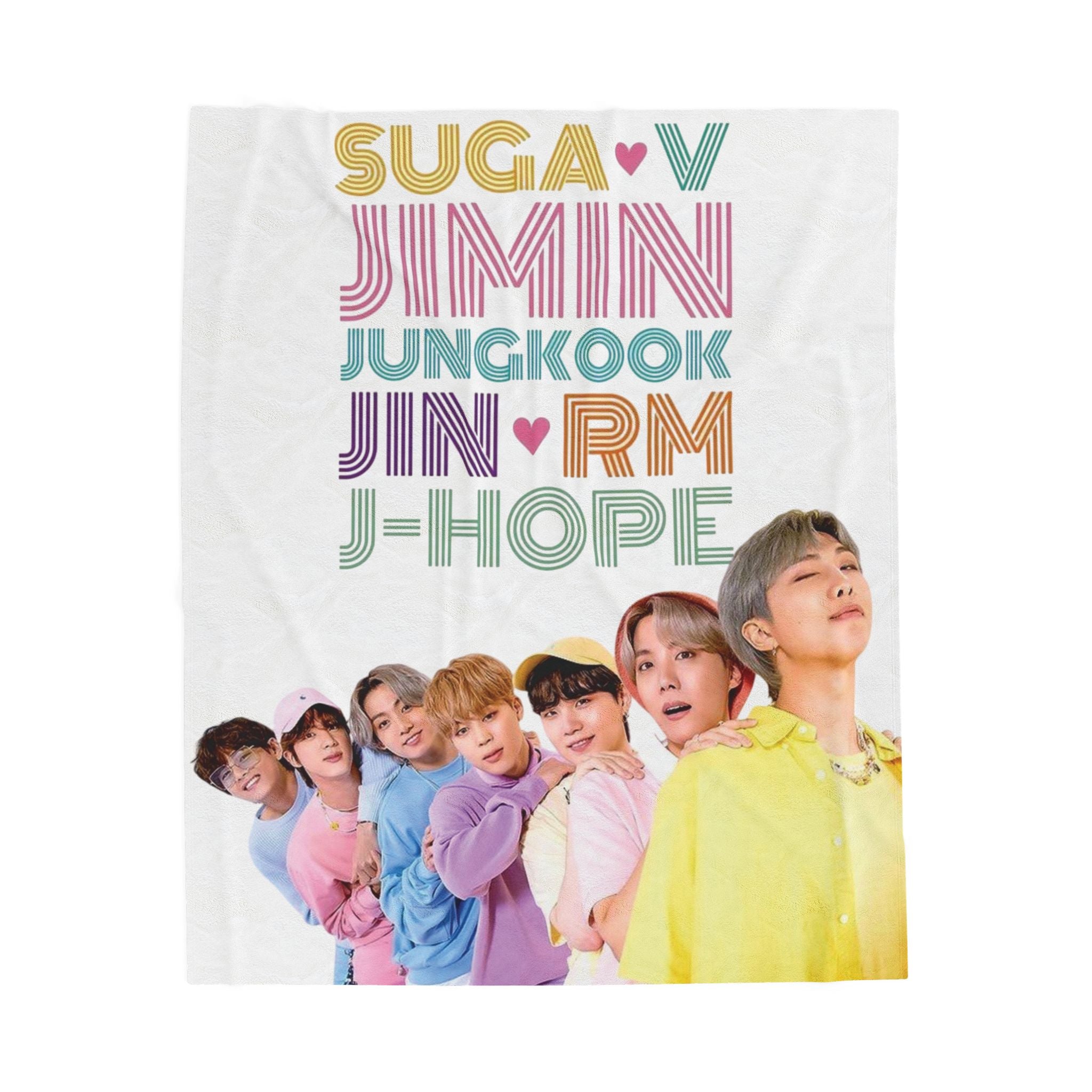 BTS Dynamite Era Blanket