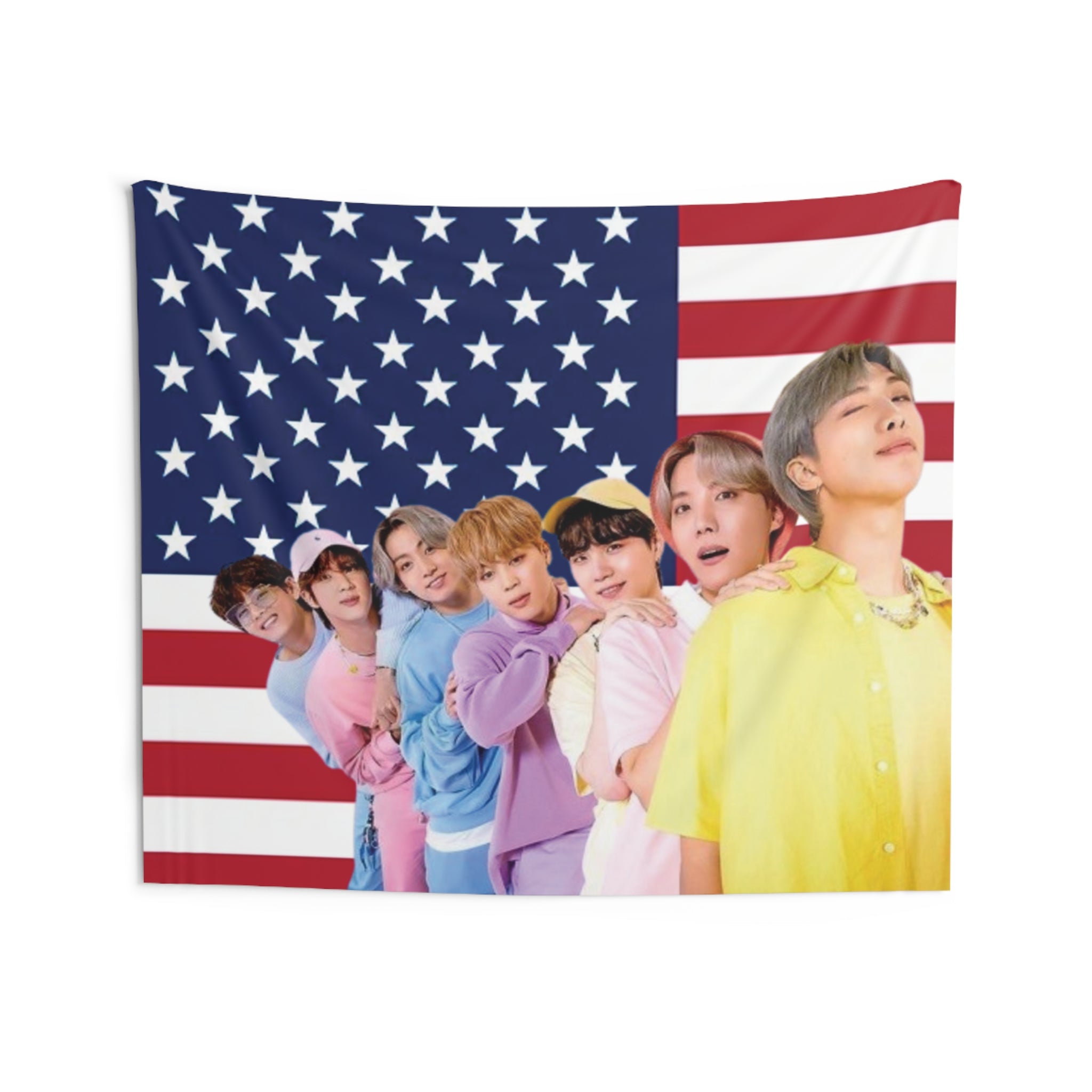 BTS American Flag
