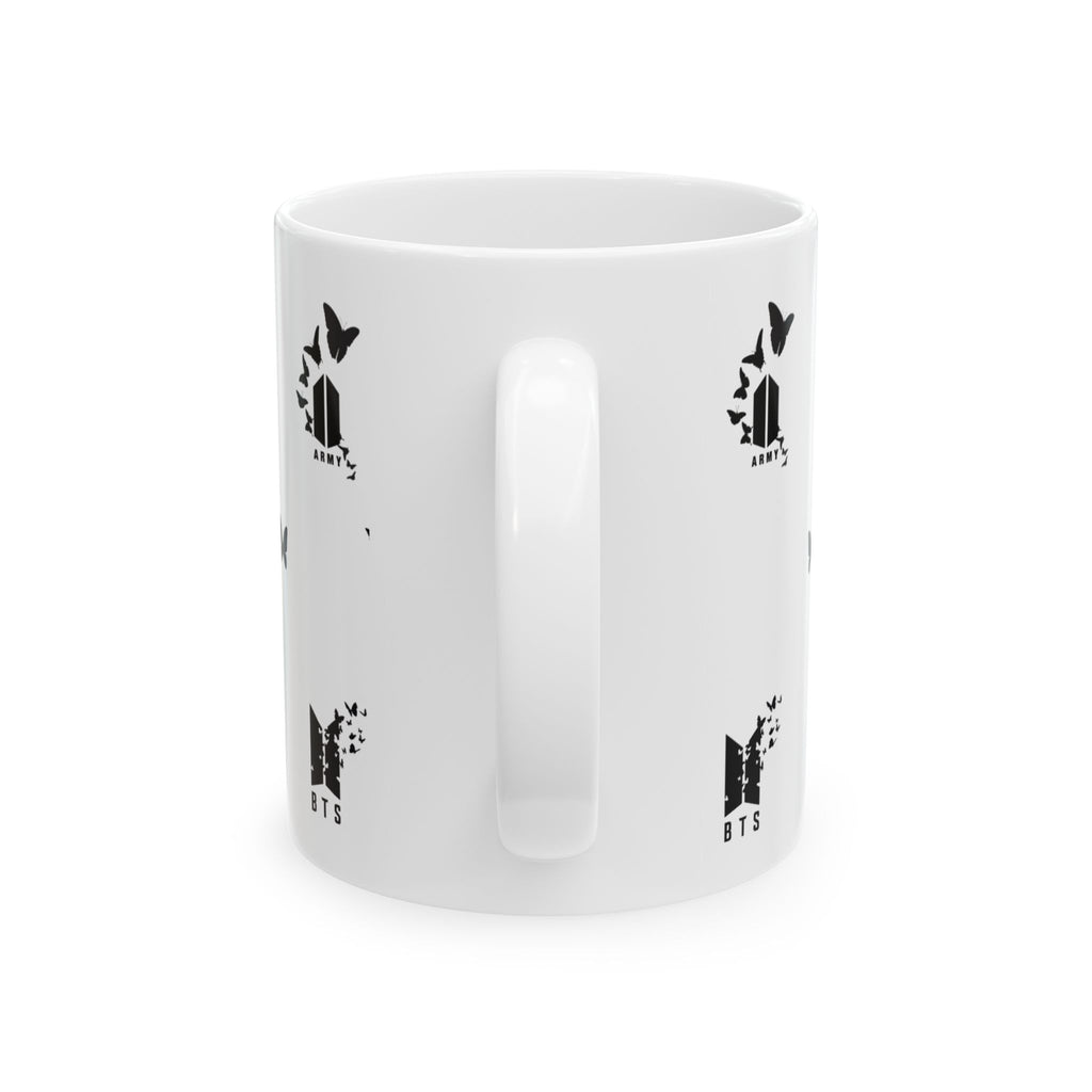 BTS Logo & Butterflies Mug (11oz/15oz)