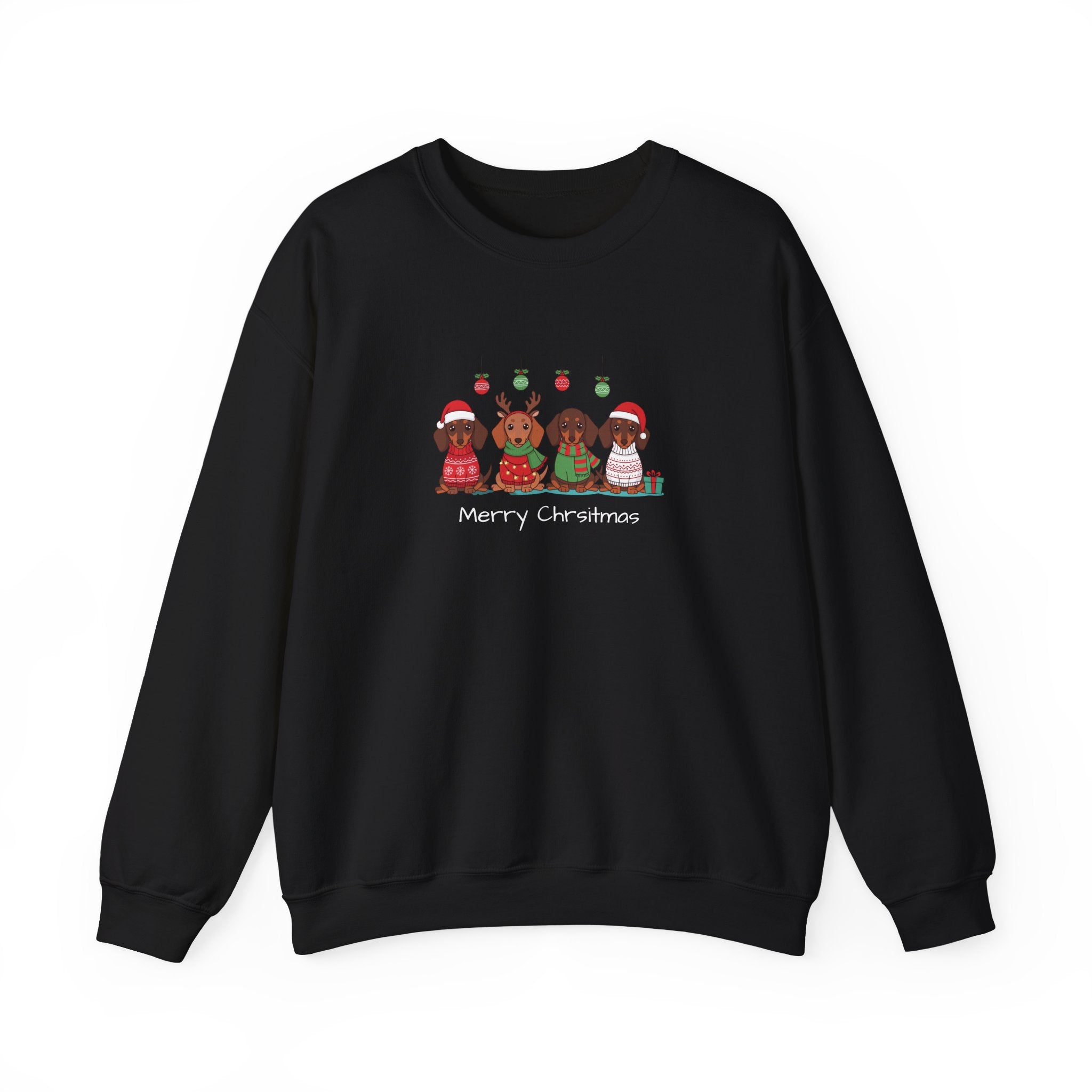 Christmas Dogs Crewneck Sweatshirt