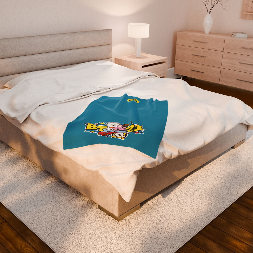 Kpop BT21 Blanket