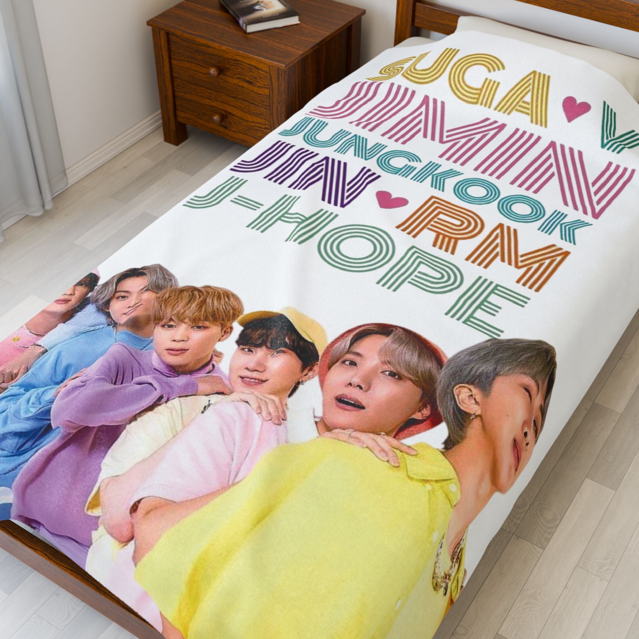BTS Dynamite Era Blanket