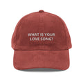 BTS - "What Is Your Love Song?" Embroidered Vintage Baseball Hat