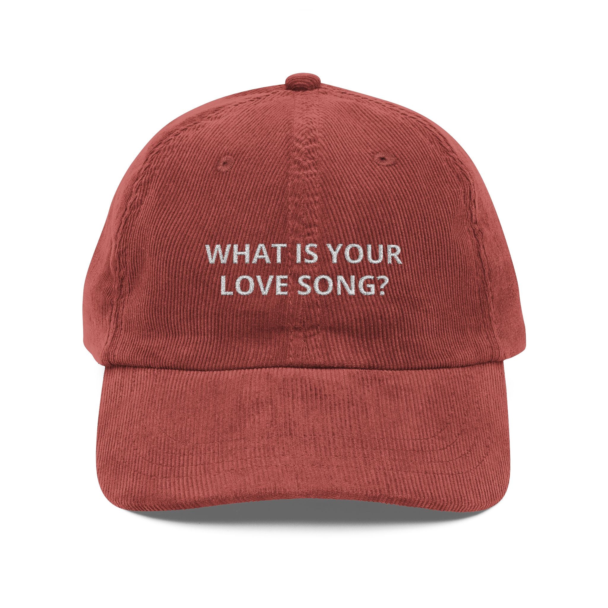 BTS - "What Is Your Love Song?" Embroidered Vintage Baseball Hat