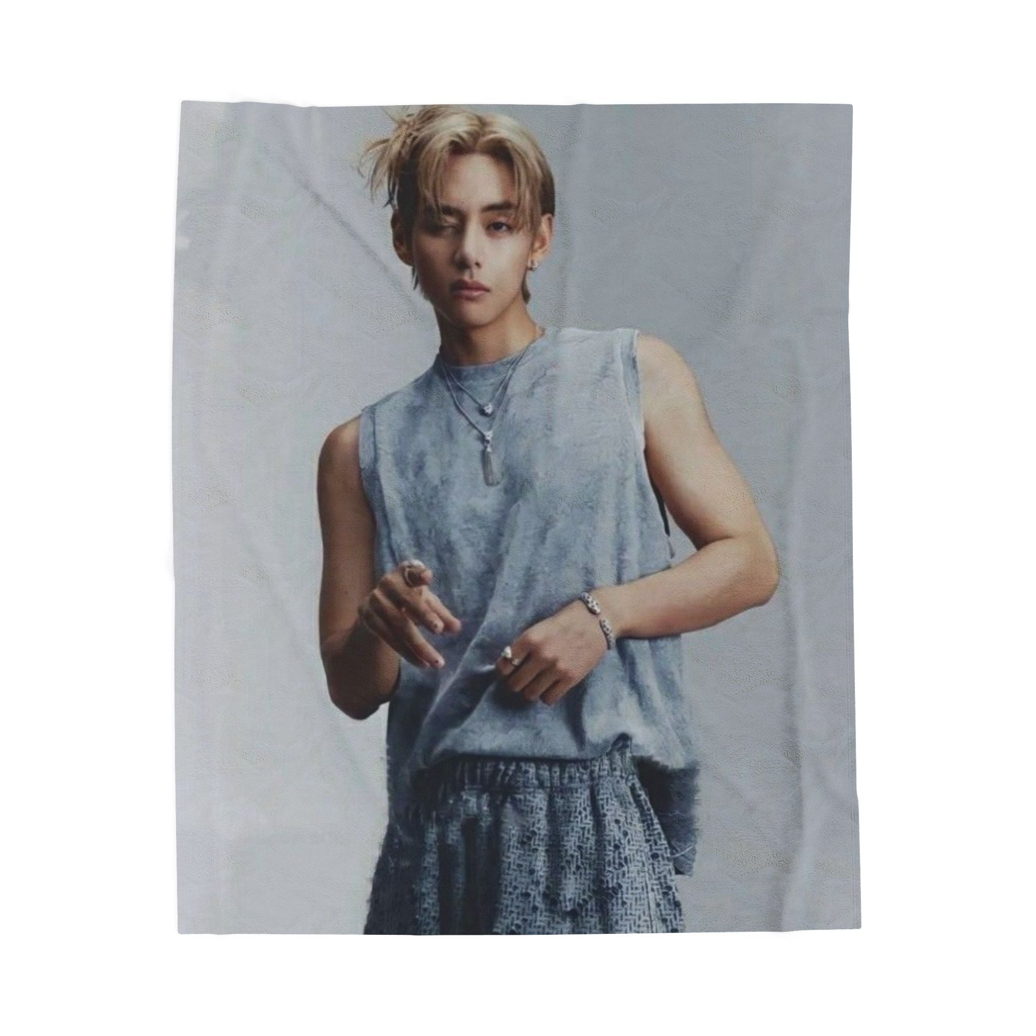BTS Taehyung Layover Blanket