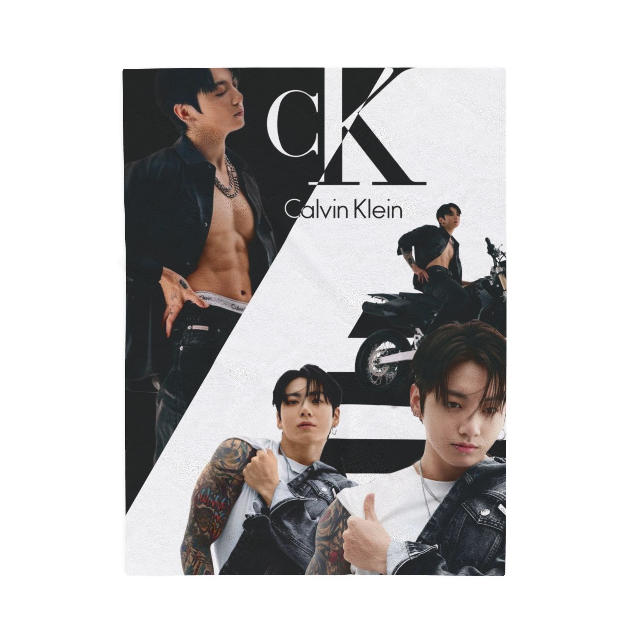 BTS Jungkook CK Blanket