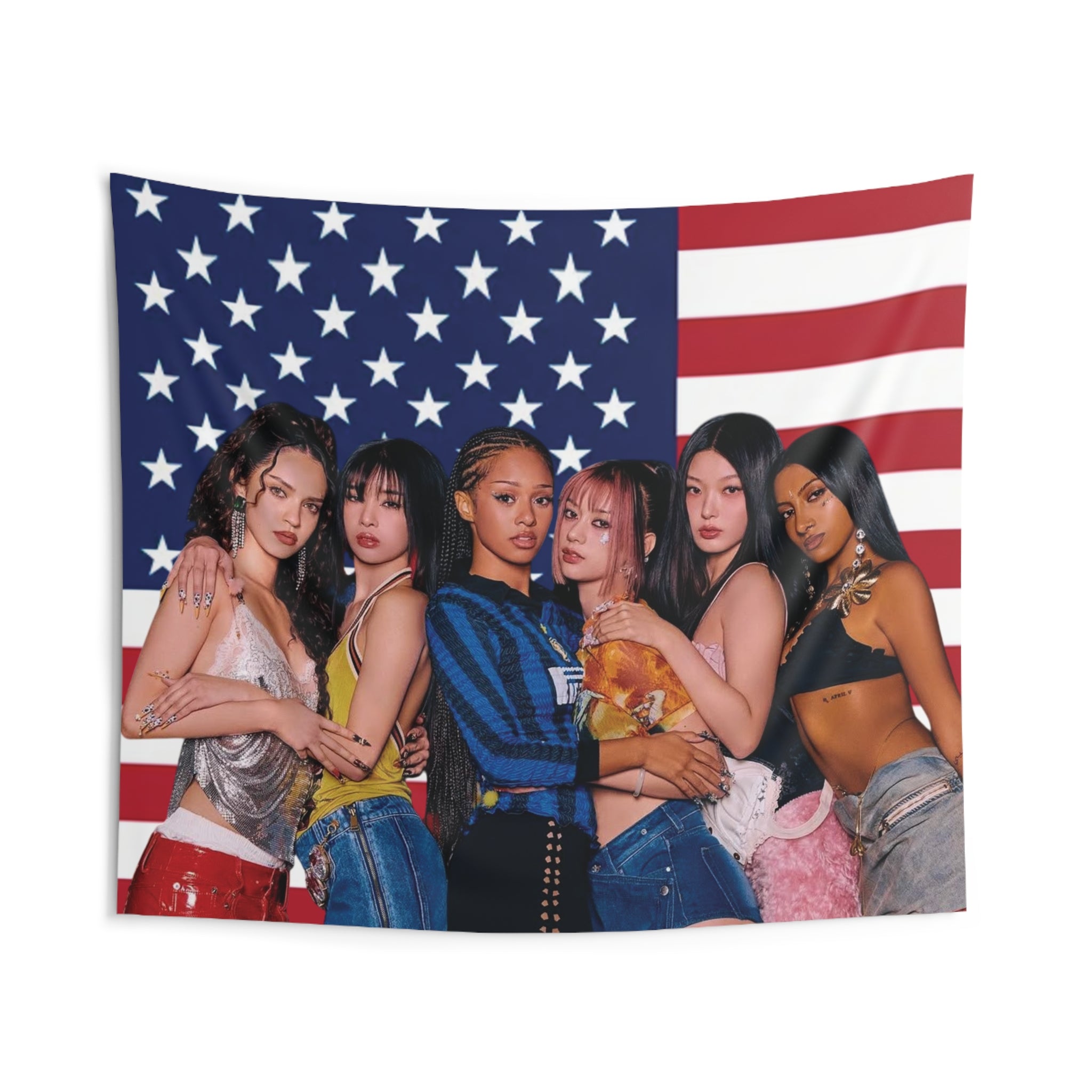 KATSEYE American Flag
