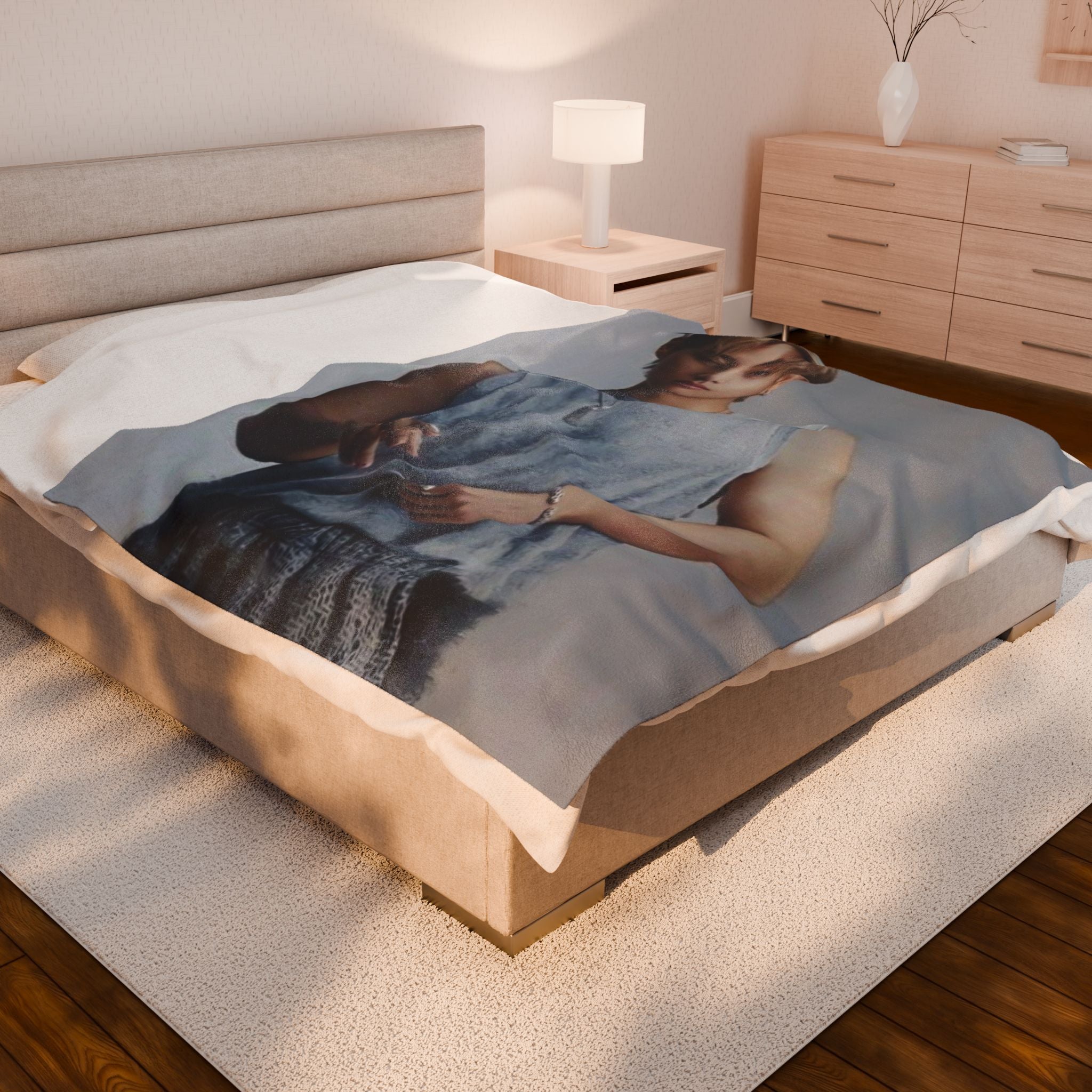 BTS Taehyung Layover Blanket