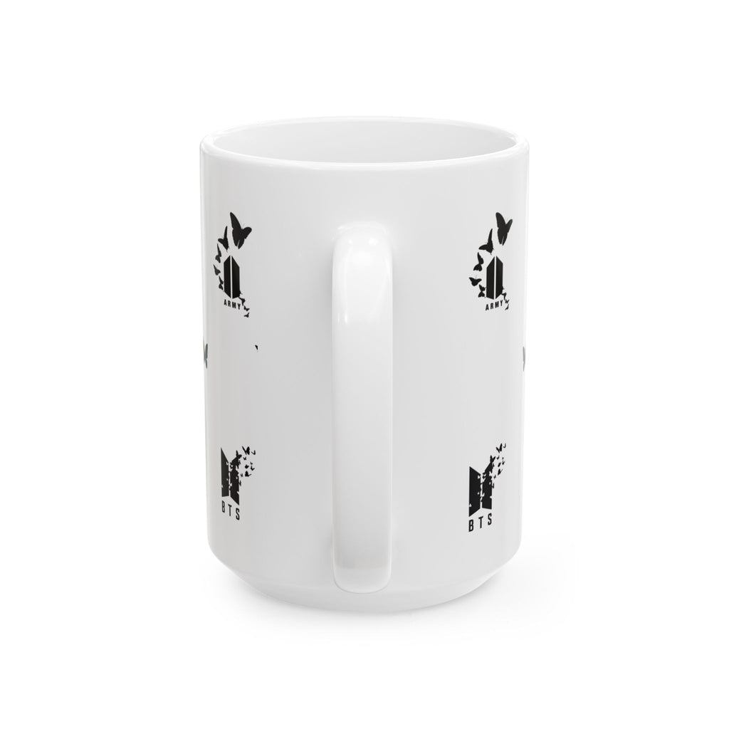 BTS Logo & Butterflies Mug (11oz/15oz)
