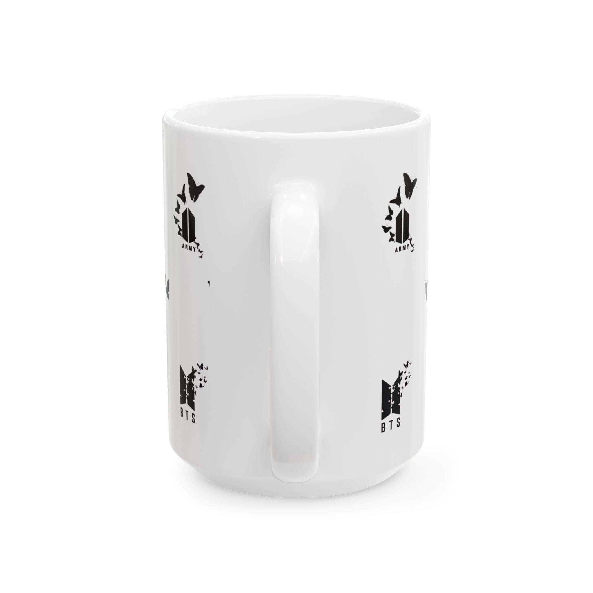 BTS Logo & Butterflies Mug (11oz/15oz)