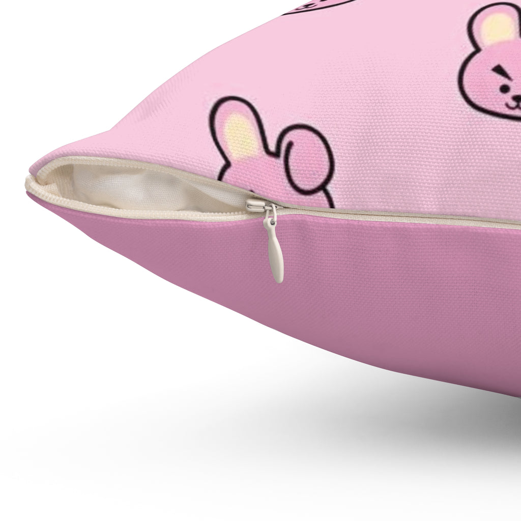 BT21 Cooky Double Sided Print Square Pillow