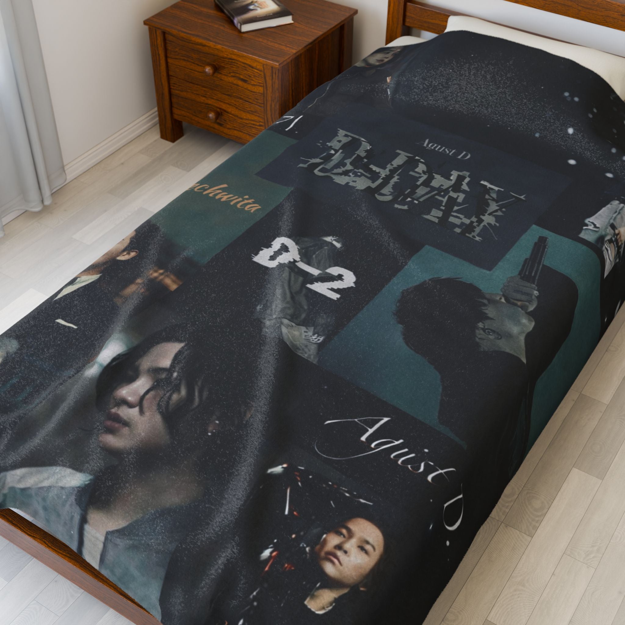 BTS AgustD Blanket
