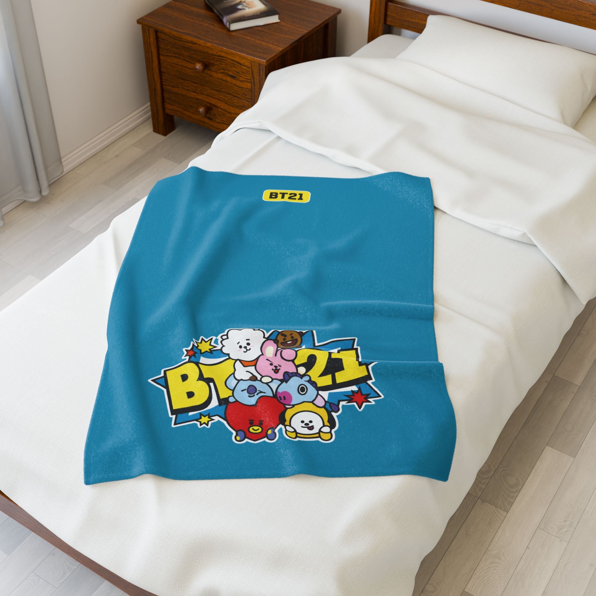 Kpop BT21 Blanket