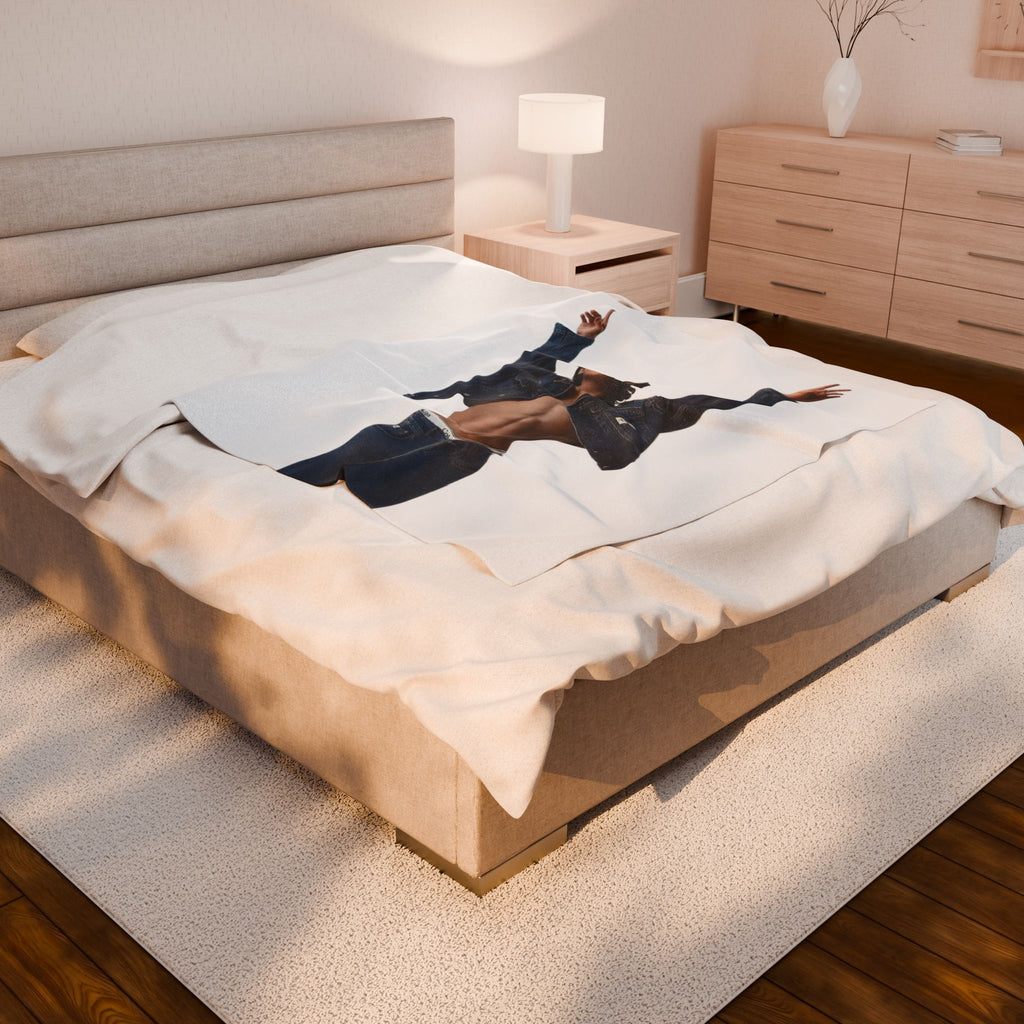 BTS Jungkook CK Photoshoot Blanket