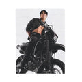 BTS Jungkook Motorbike Blanket