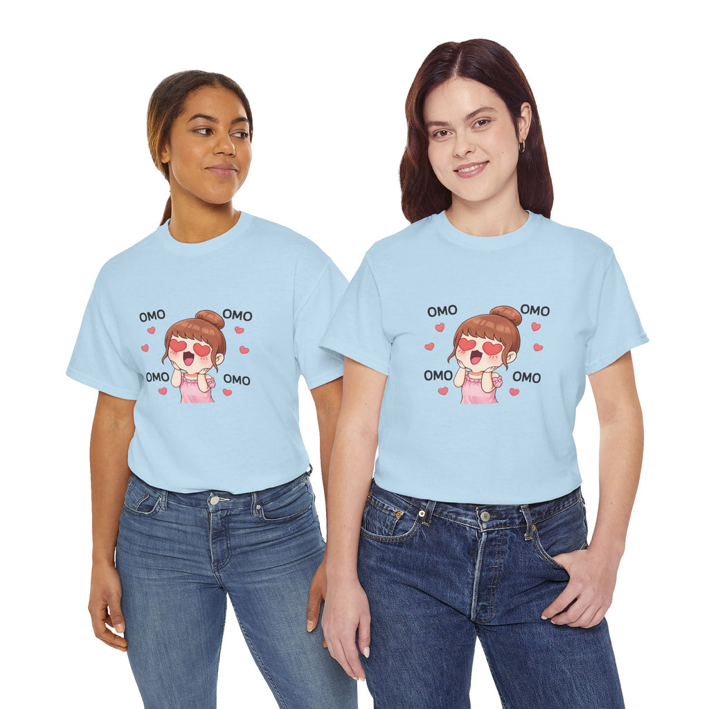 OMO Heart Eyes Girl Unisex T-Shirt