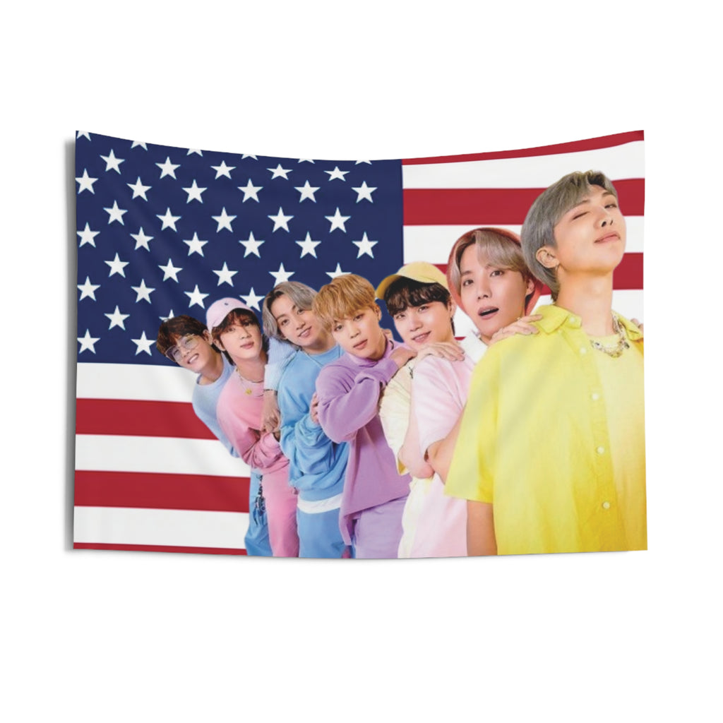BTS American Flag