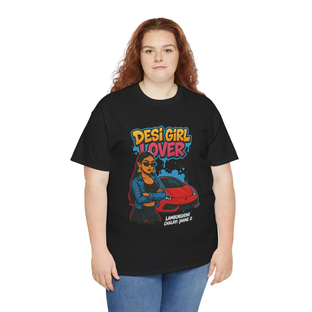 Desi Girl Lamborghini Tshirt