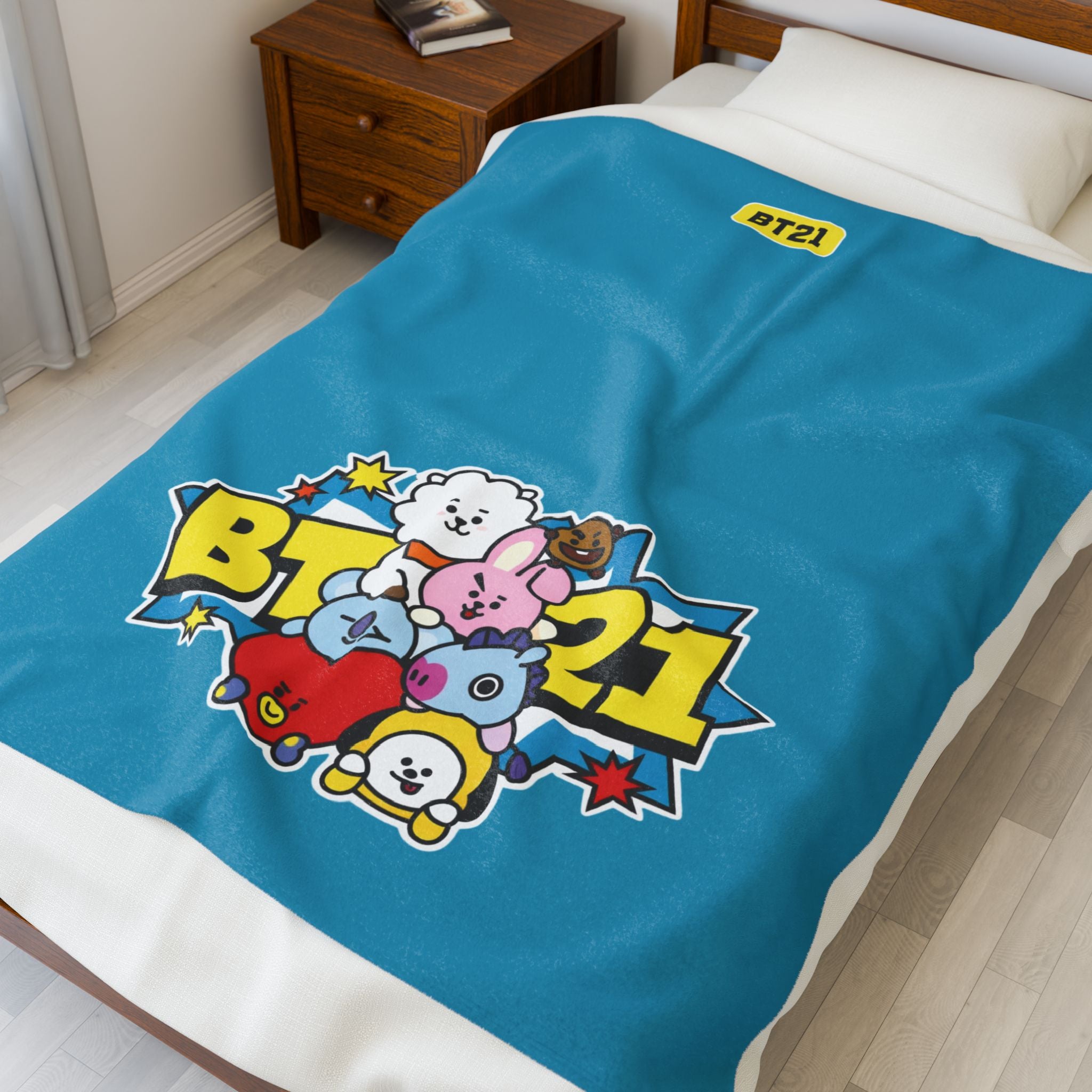 Kpop BT21 Blanket