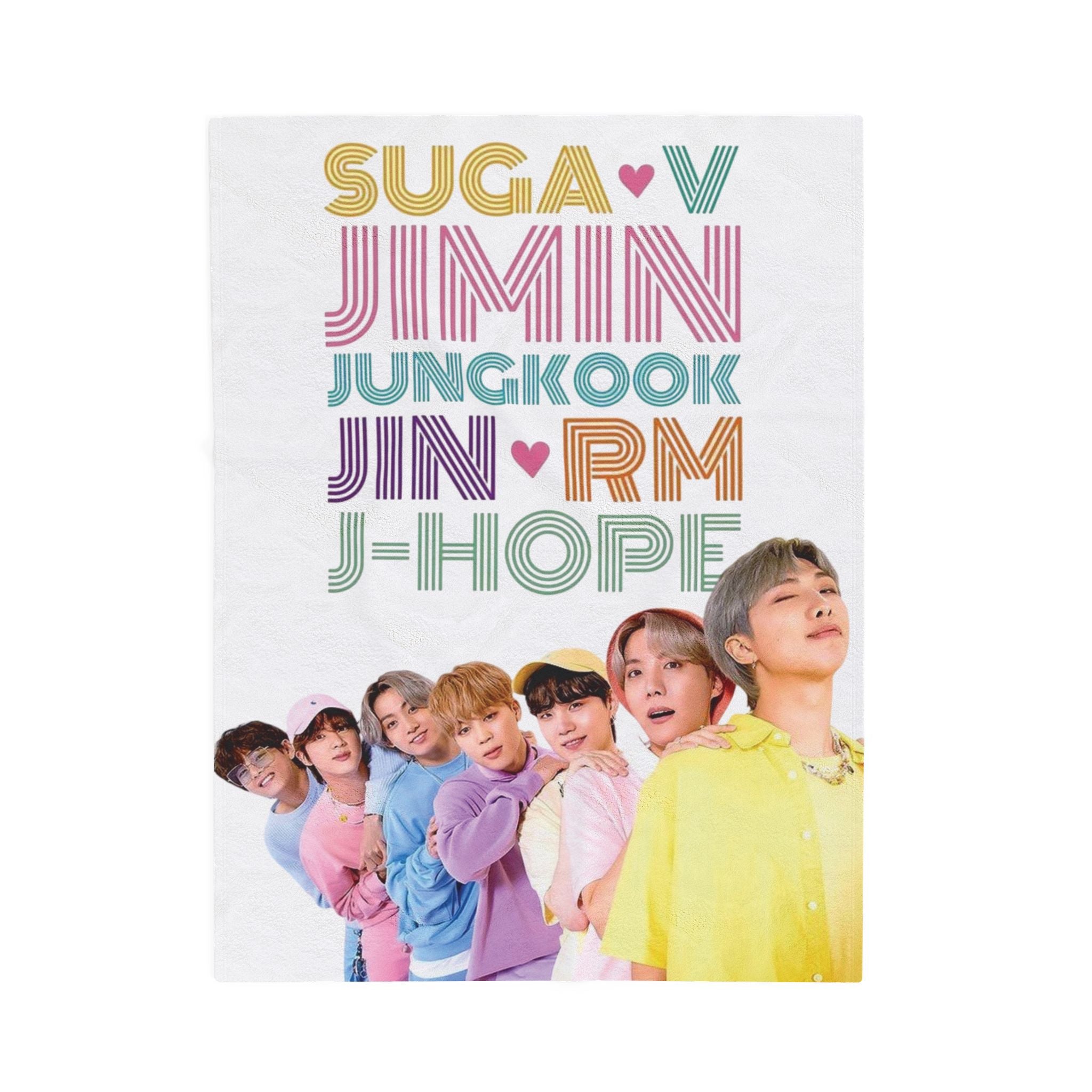 BTS Dynamite Era Blanket