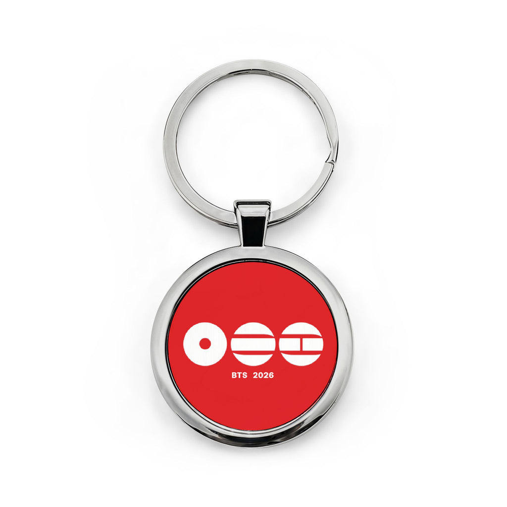 BTS Arirang- Round Stainless Steel Keychain